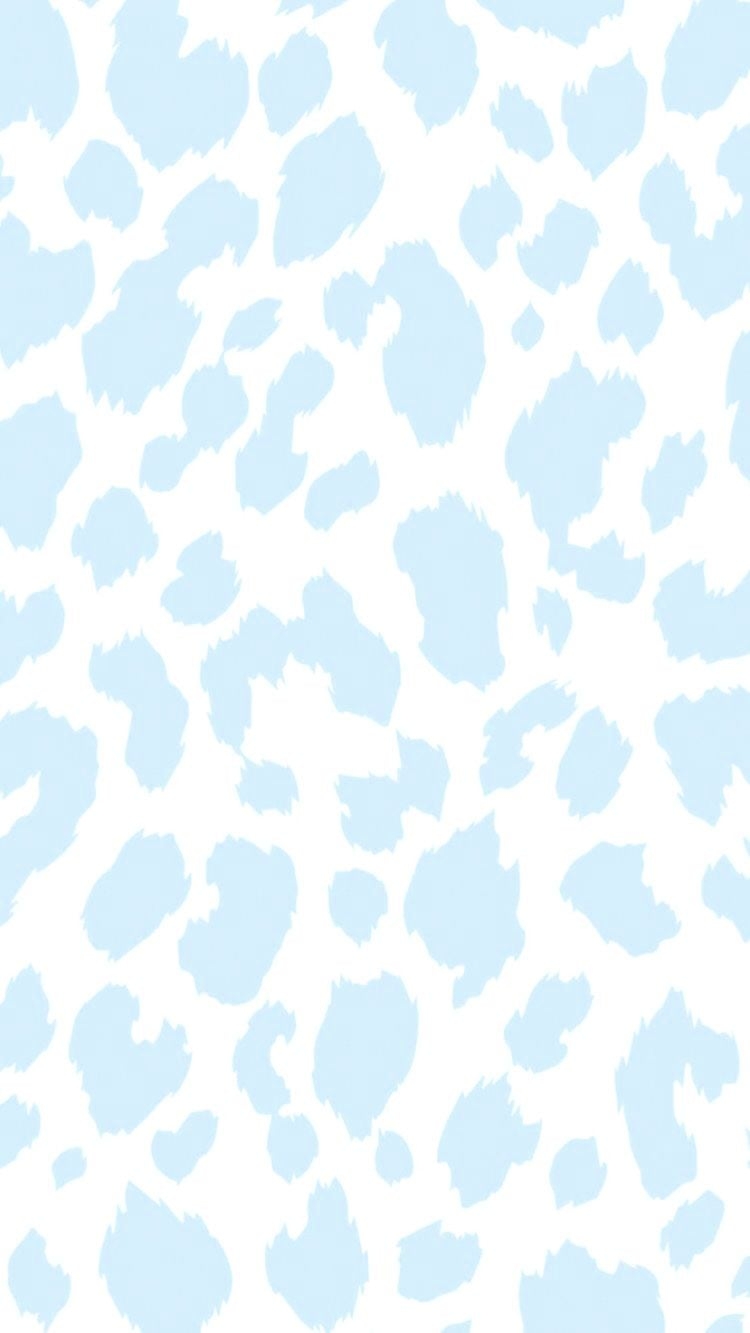 750x1340 blue cheetah. Baby blue wallpaper, Blue aesthetic pastel, Phone wallpaper image, Phone