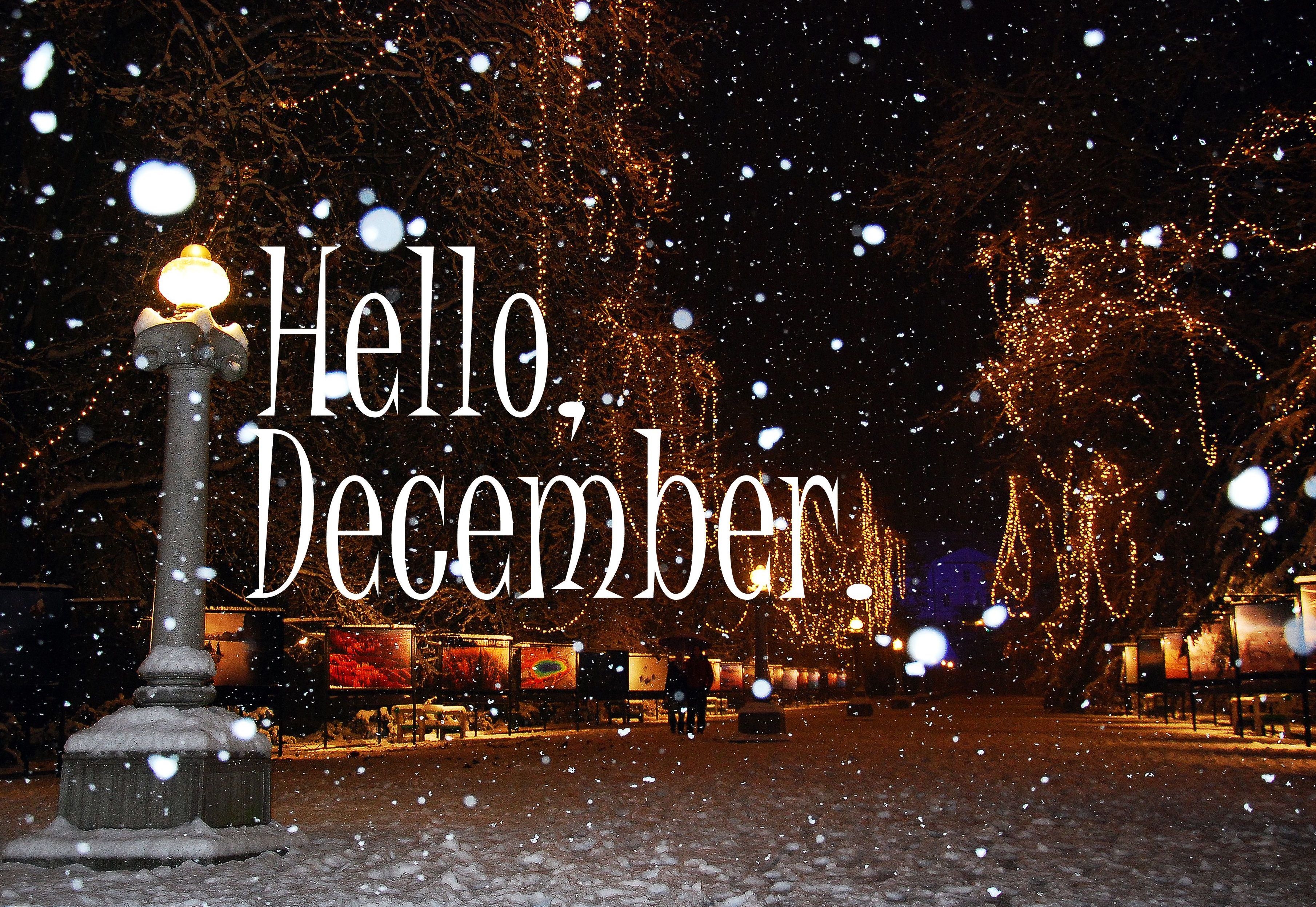 3620x2500 Hello December Wallpaper Free Hello December Background, Desktop