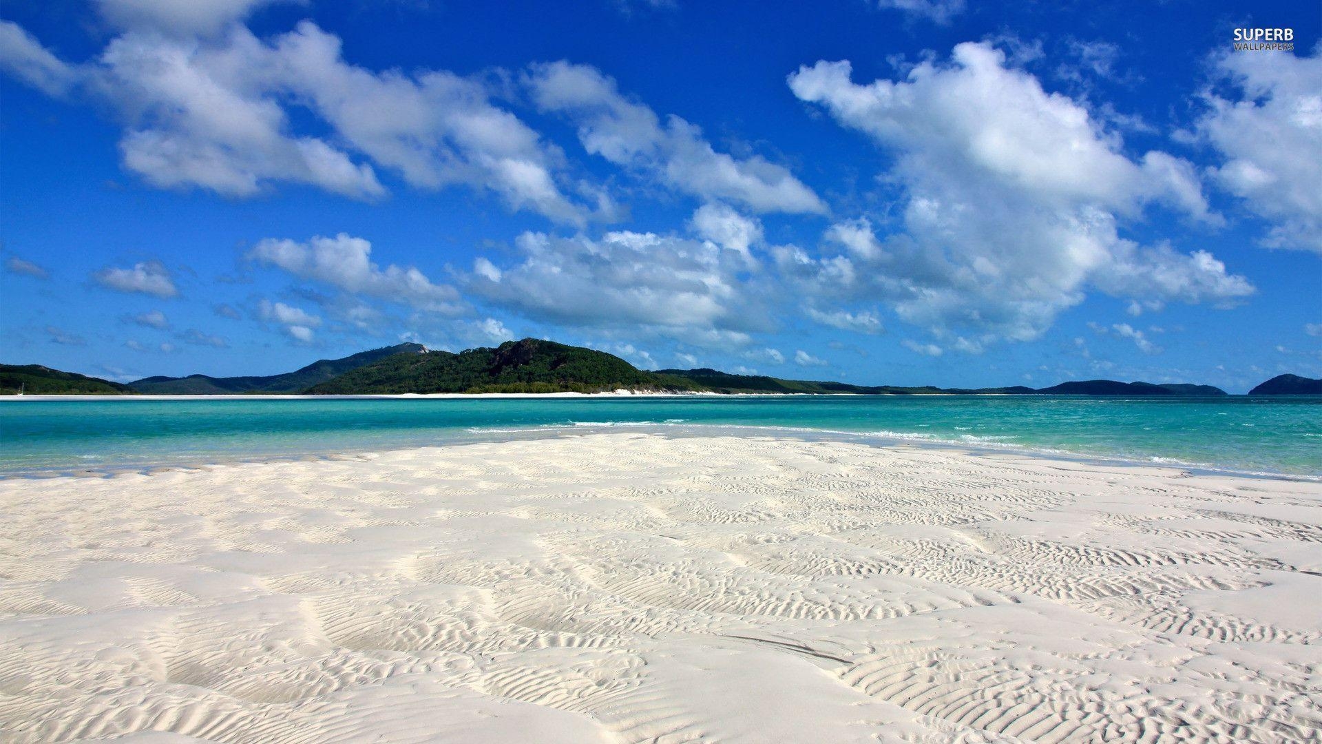 1920x1080 White sandy beach wallpaper wallpaper - #, Desktop