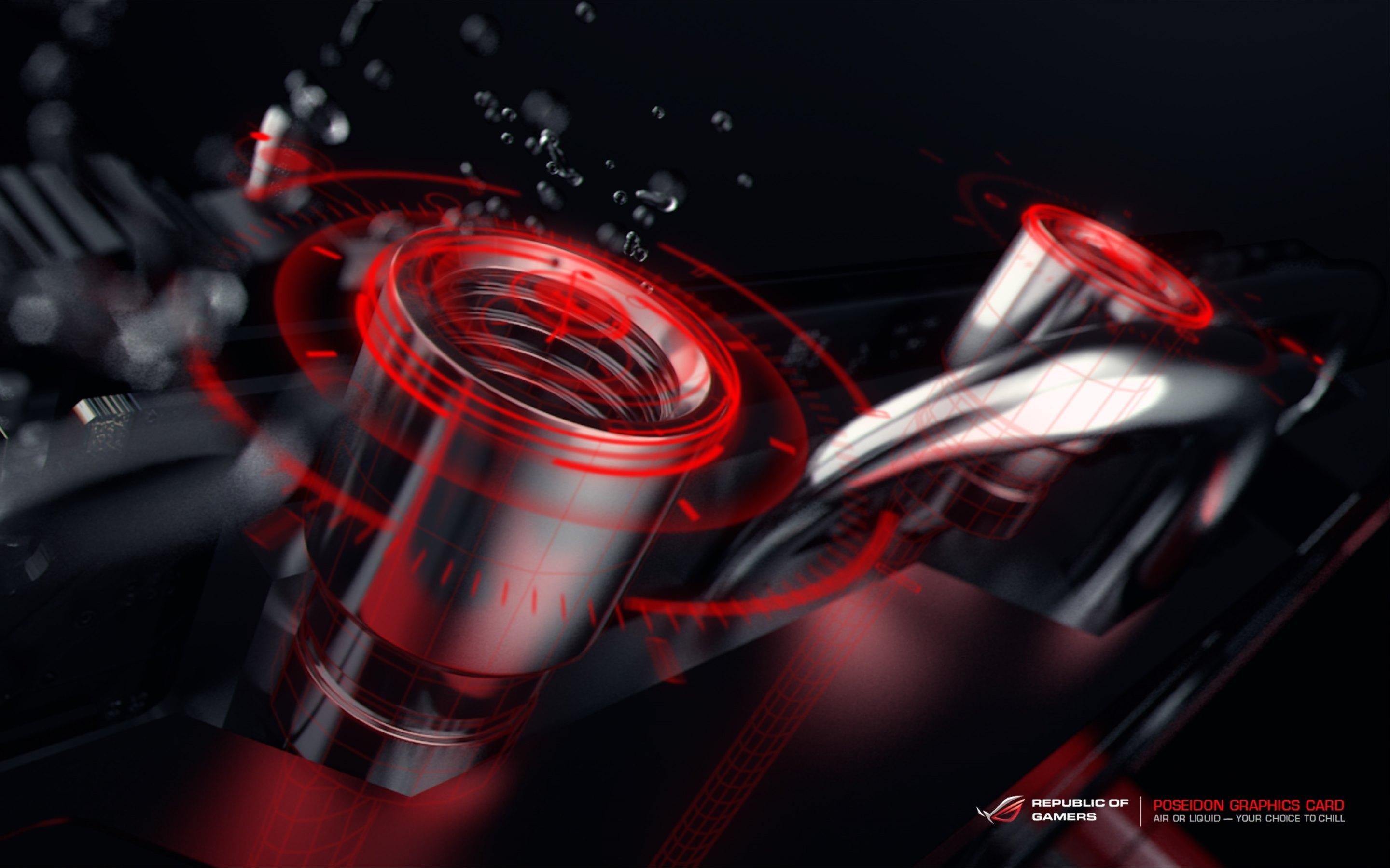 2880x1800 Asus Gaming Wallpaper HD Asus Red HD Keren Free, Desktop