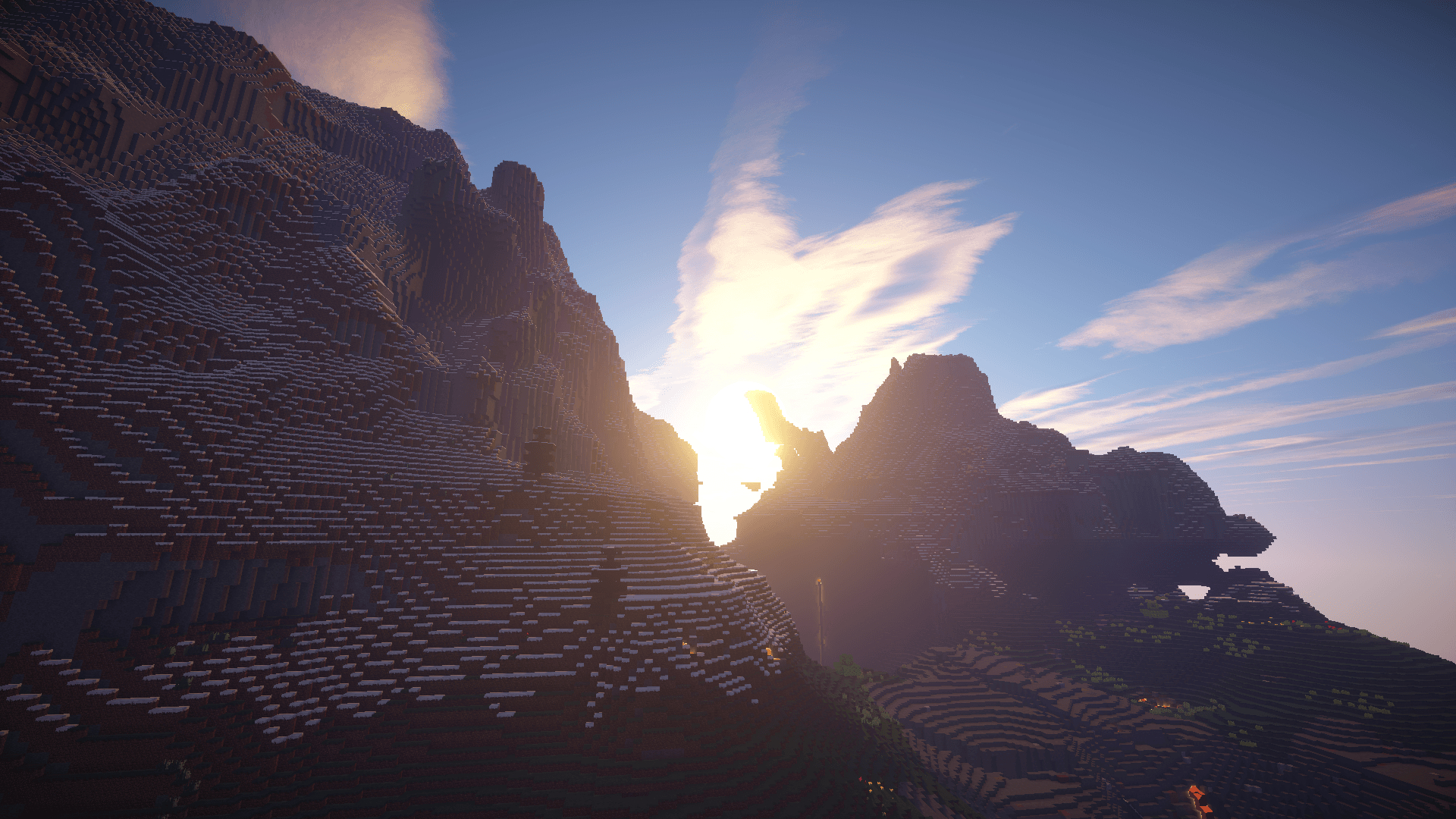 1920x1080 Minecraft HD shader wallpaper. Minecraft Blog, Desktop