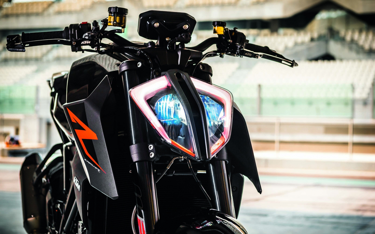 1280x800 Download  wallpaper ktm 1290 super duke r, front, bike, full hd, hdtv, fhd, 1080p, widescreen,  HD image, background, 3206, Desktop