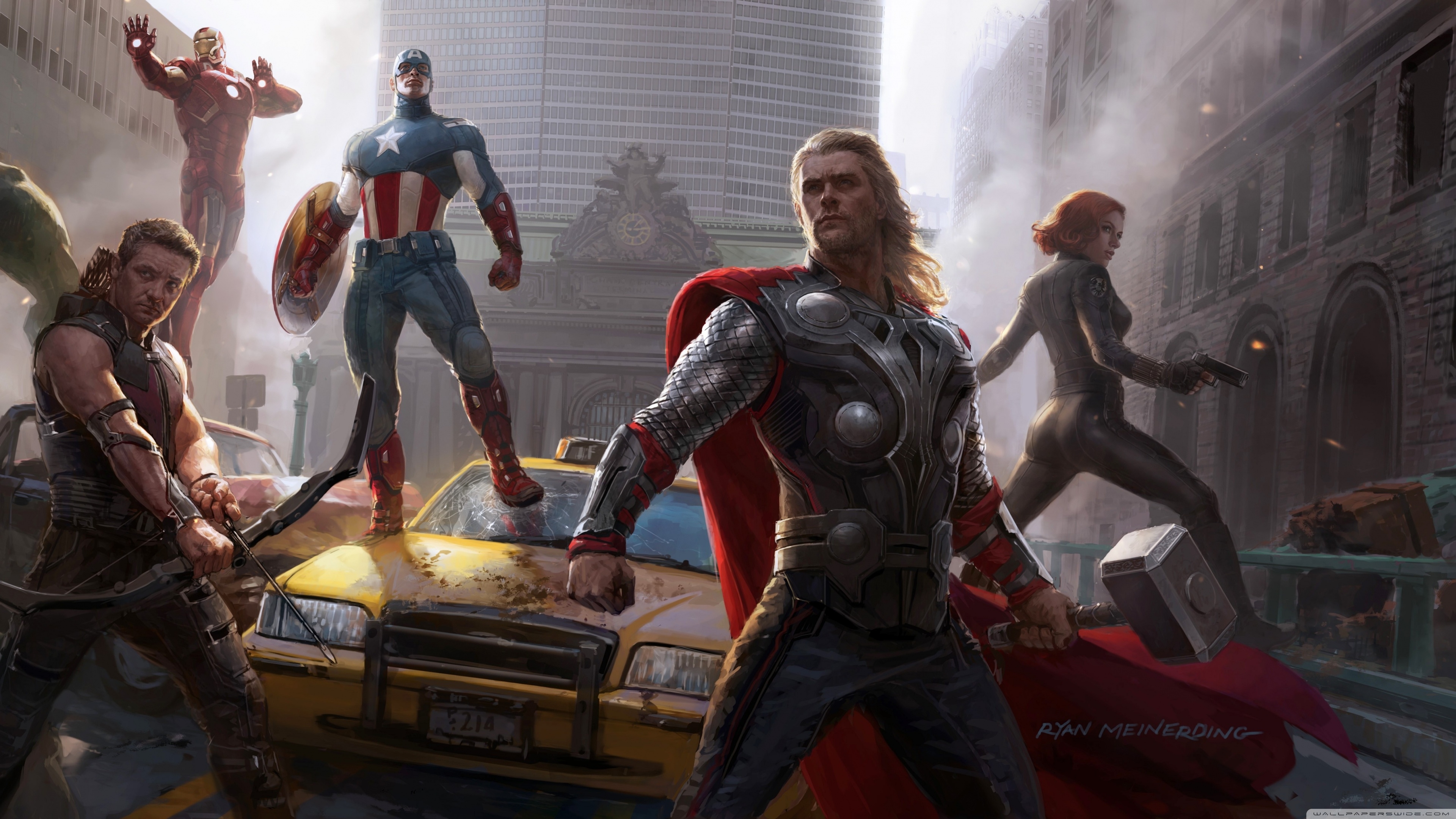 3840x2160 Avengers Assemble !!! ❤ 4K HD Desktop Wallpaper for 4K Ultra HD TV, Desktop