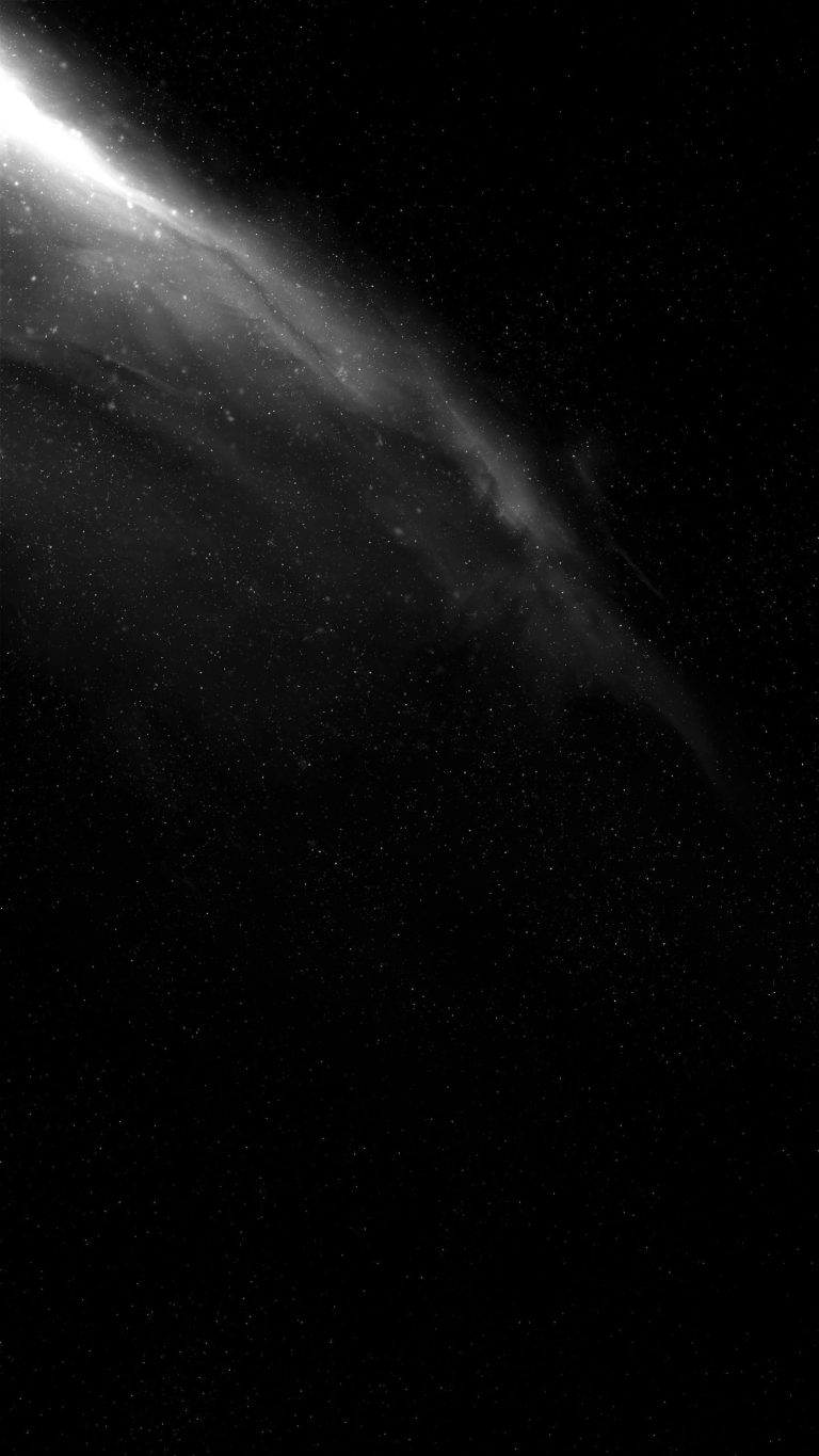 770x1370 Dark Space Black Power Savings Android 4K Wallpaper, Phone