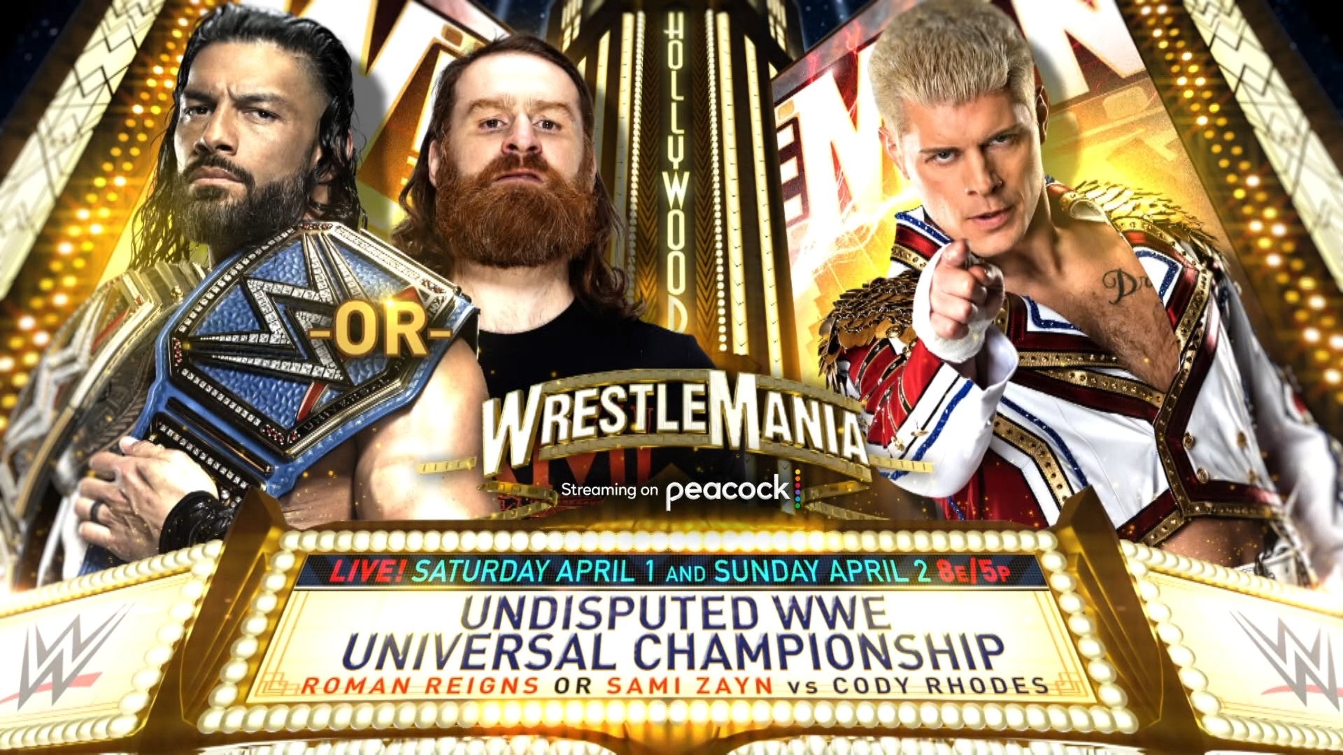 1920x1080 WWE WrestleMania will #WrestleMania look after #WWEChamber this Saturday?, Desktop