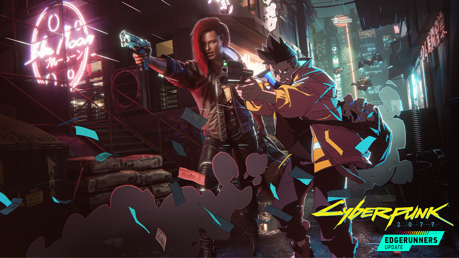 1920x1080 Edgerunners Update Available for Cyberpunk 2077 on Xbox Series X. S and Xbox One, Desktop