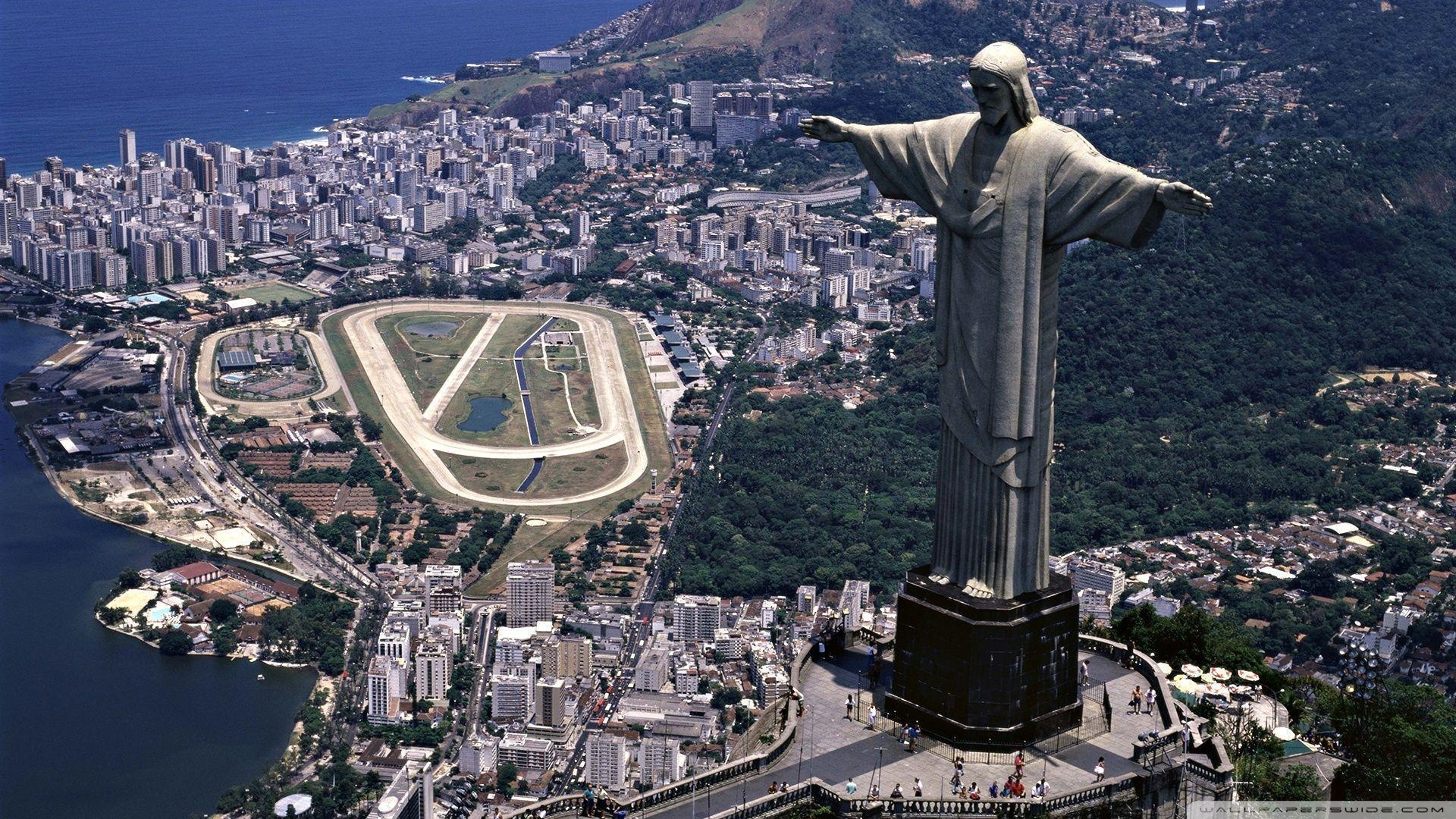 1920x1080 Statue of Christ the Redeemer, Rio de Janeiro, Brazil HD desktop, Desktop