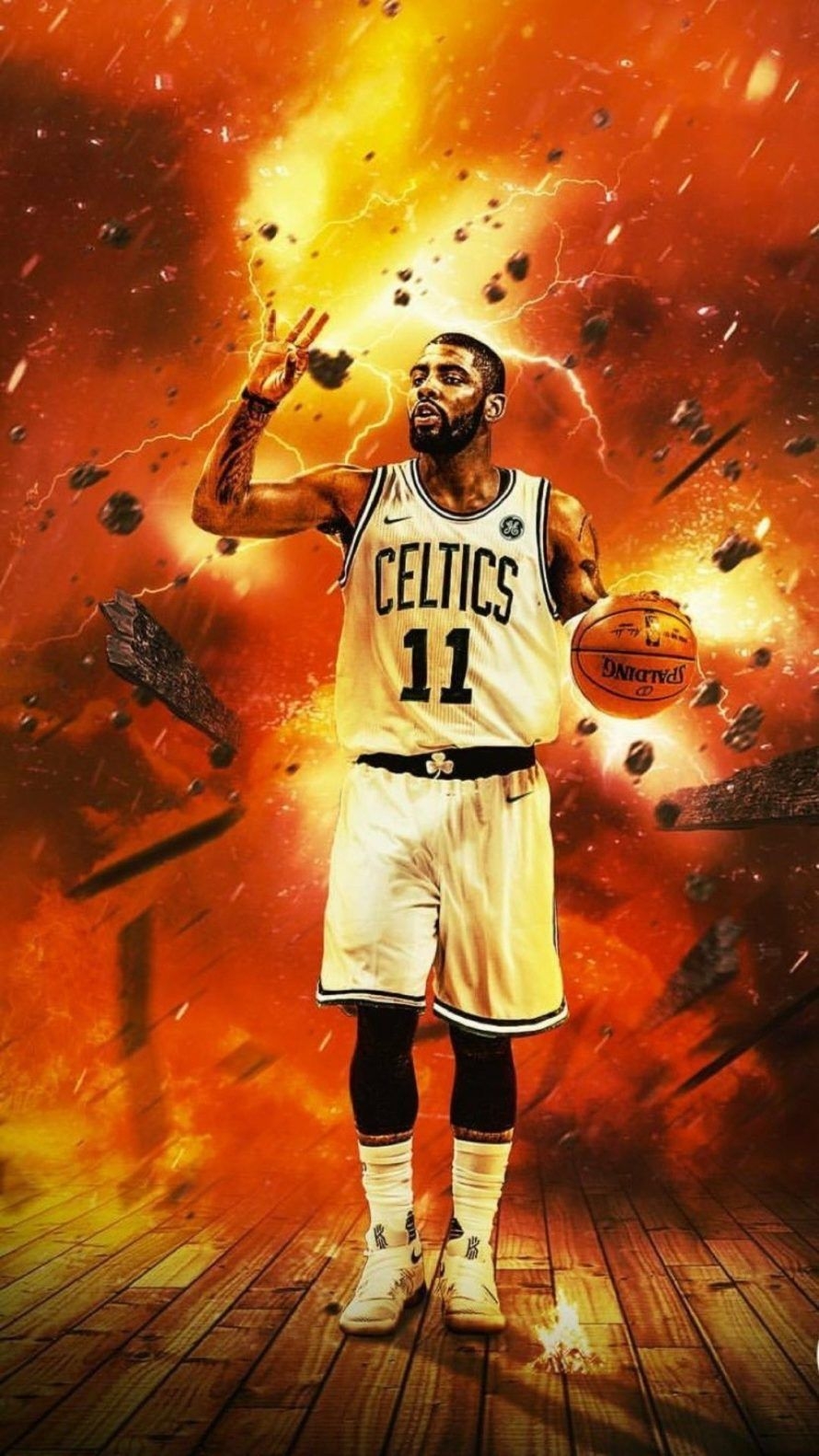 890x1590 Kyrie Irving Basketball Wallpaper, Phone