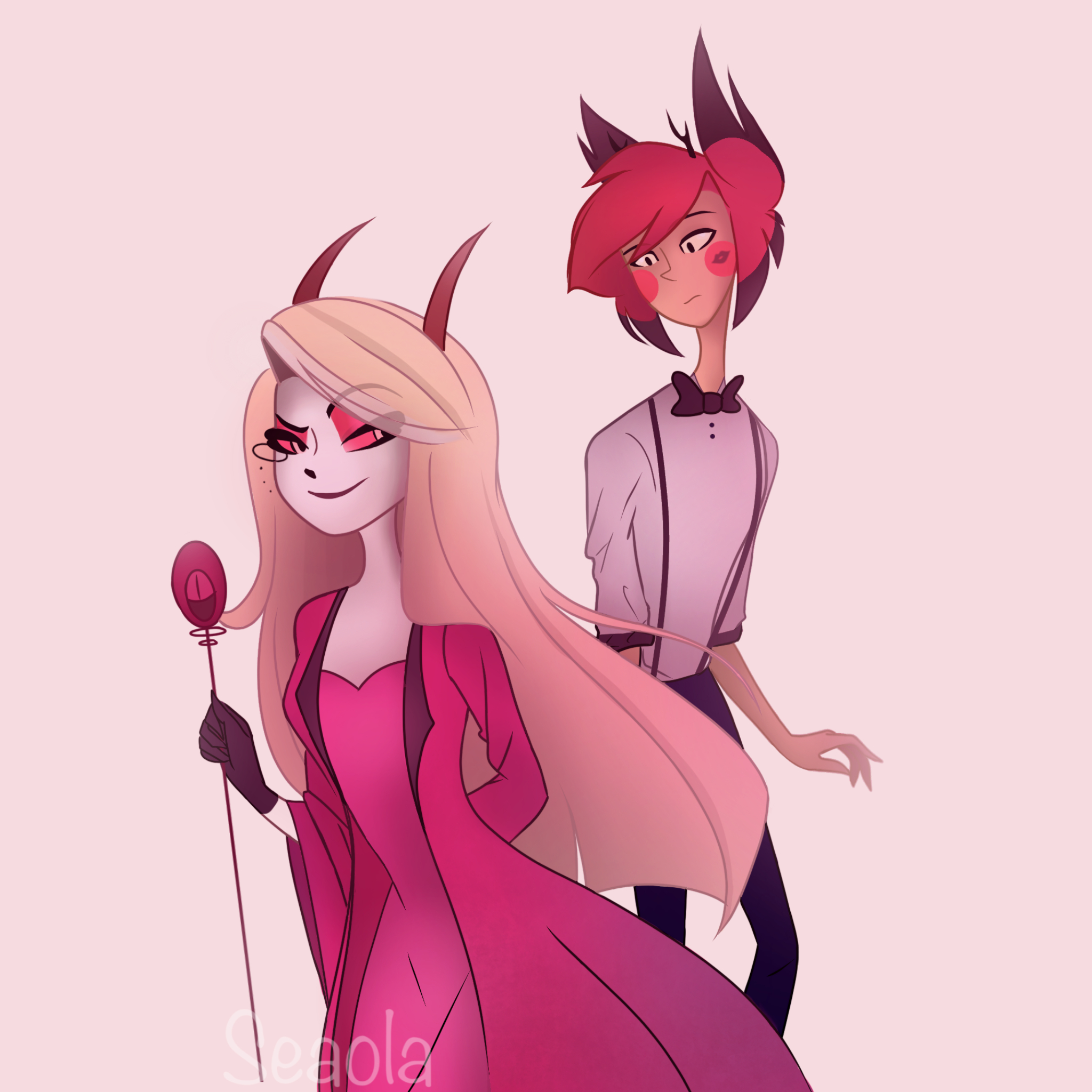 2050x2050 Art on Instagram. Hotel art, Monster hotel, Hazbin, Phone