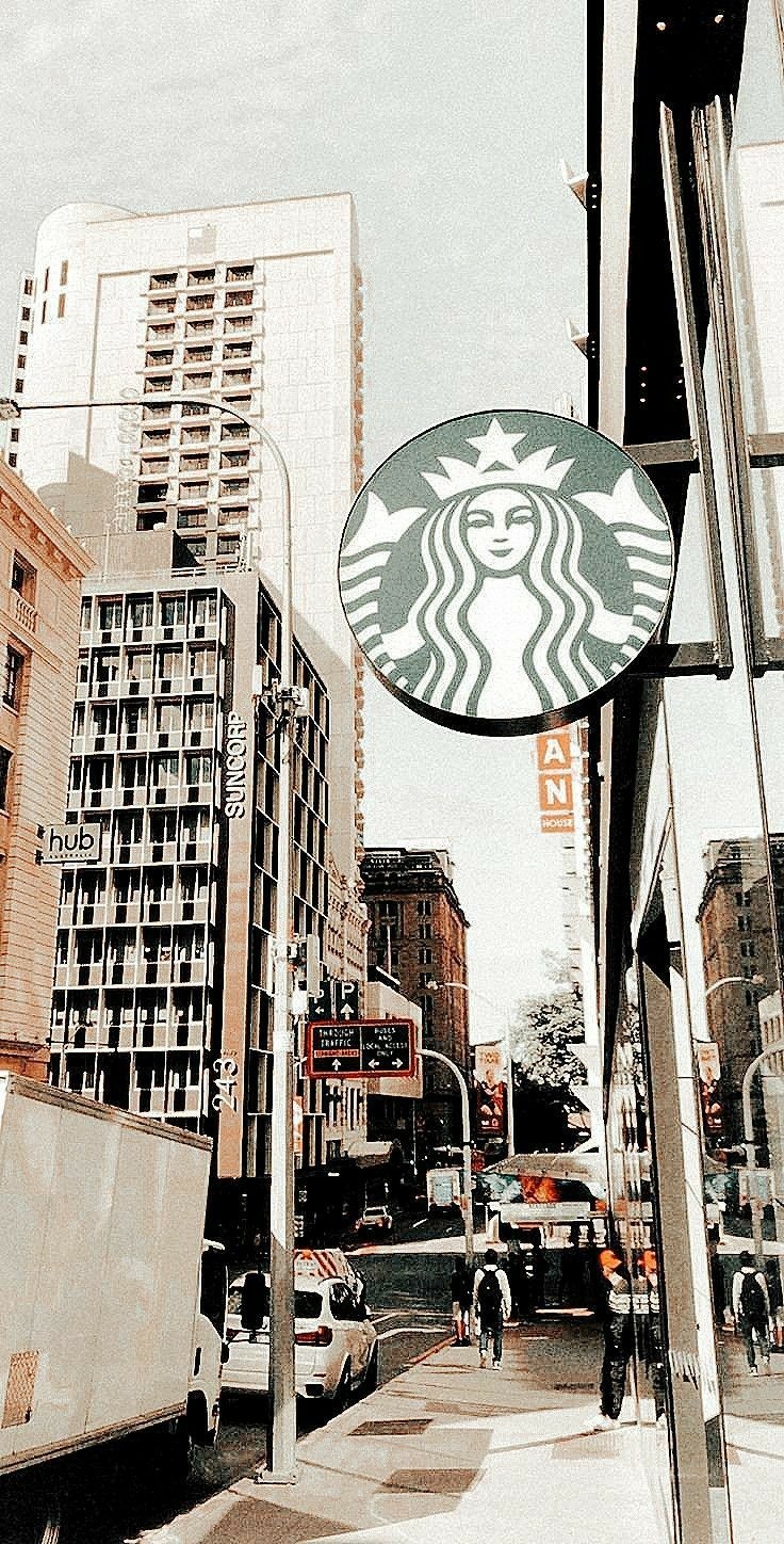 740x1450 Starbucks Preppy Backgroud Zepeto, Phone