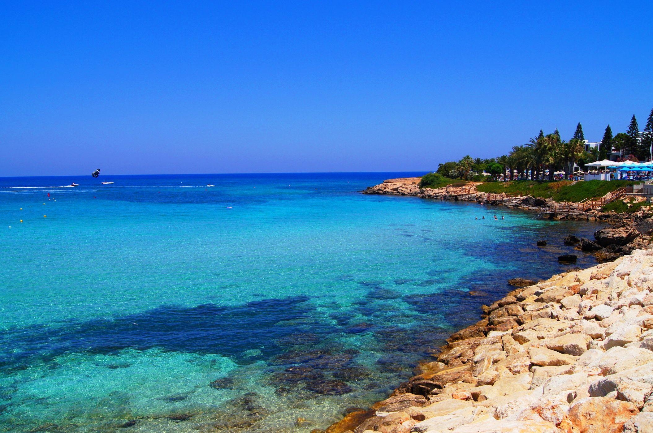 2110x1400 Cyprus Sea Nature Water Coast, Desktop