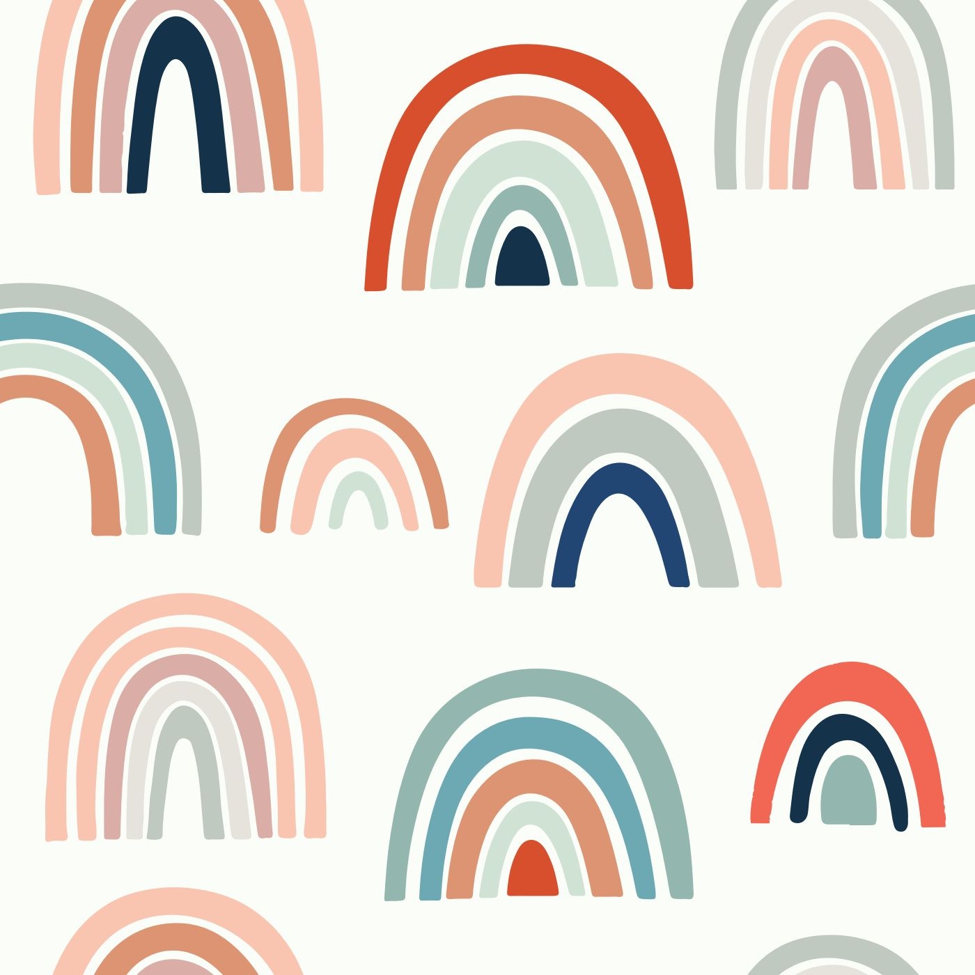 1400x1400 Retro Rainbows Wallpaper. Rainbow wallpaper iphone, Rainbow wallpaper, Preppy wallpaper, Phone