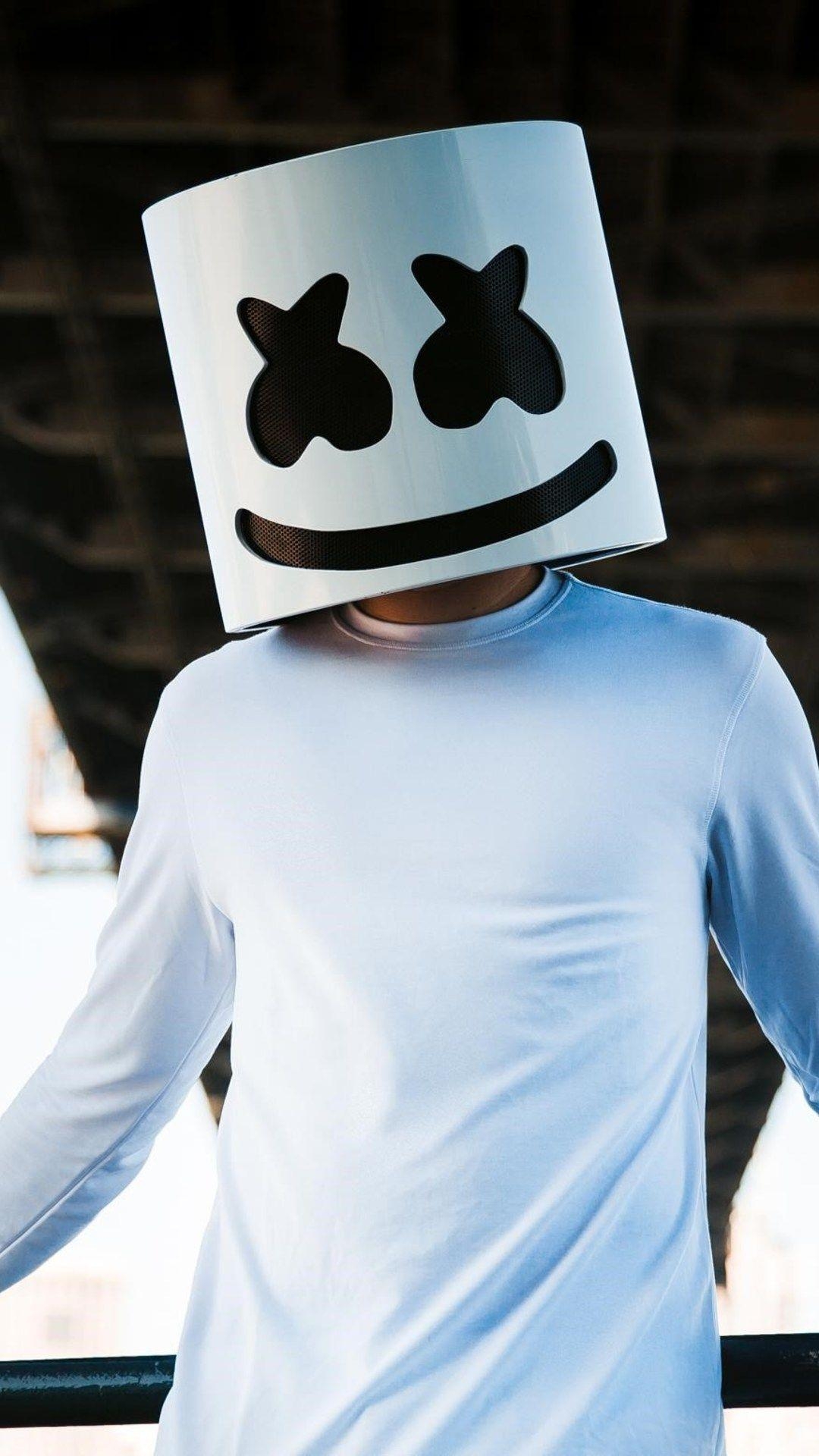 1080x1920 Marshmello DJ Mask In  Resolution. Music wallpaper, Phone
