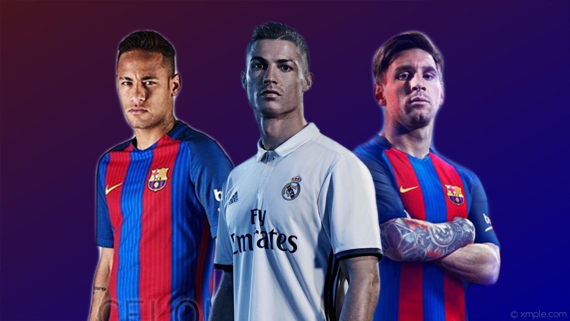 1920x1080 Messi vs Ronaldo Wallpaper 2018, Desktop