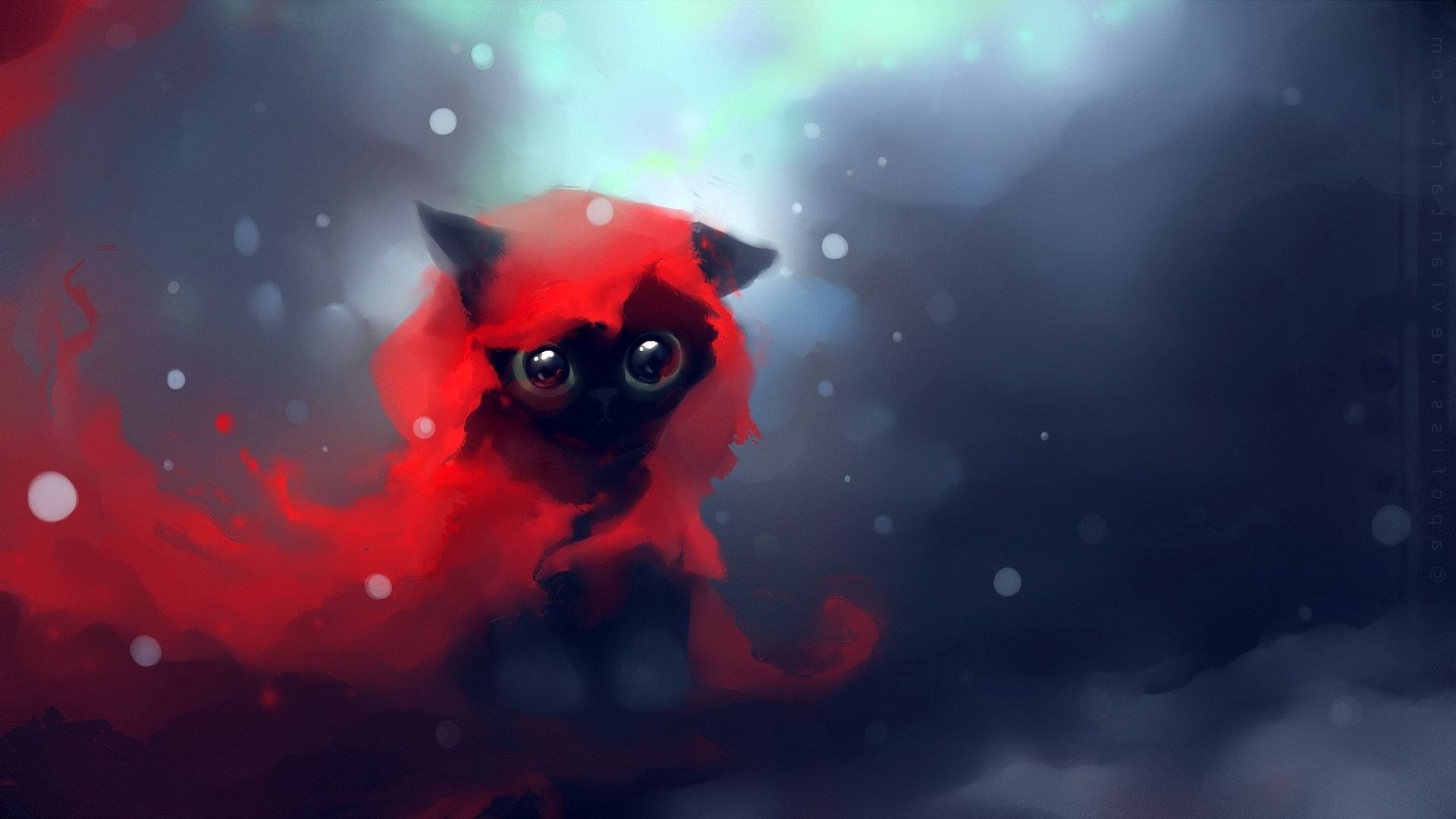 1920x1080 Cute Anime Cat Wallpaper, Desktop