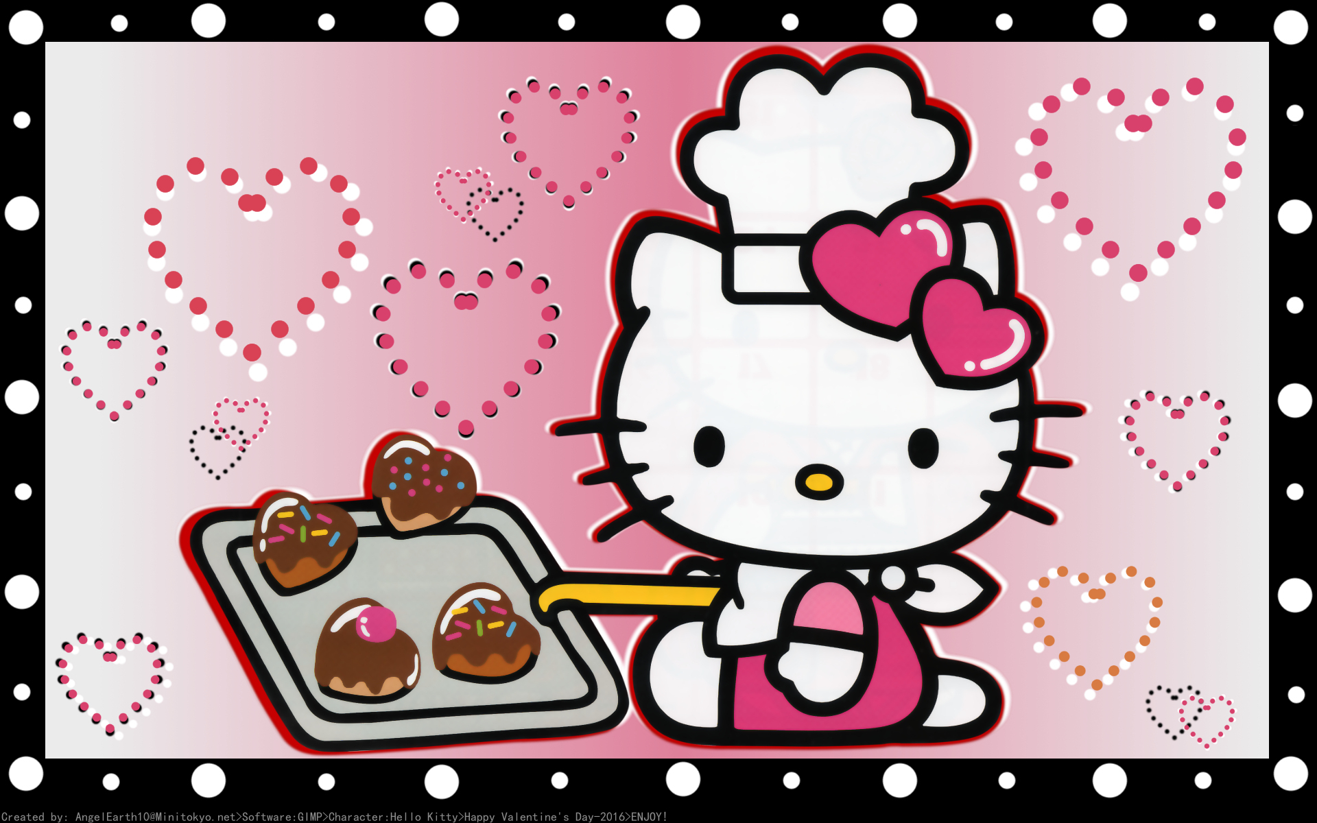 1920x1200 Hello Kitty (Series) Wallpaper: Chef of Love, Desktop