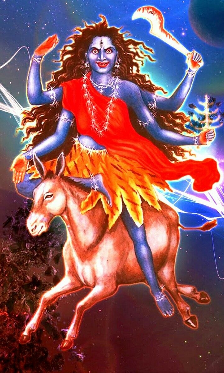 720x1200 Maa Kalaratri. Lord shiva family, Bajrangbali, Hindu deities, Phone