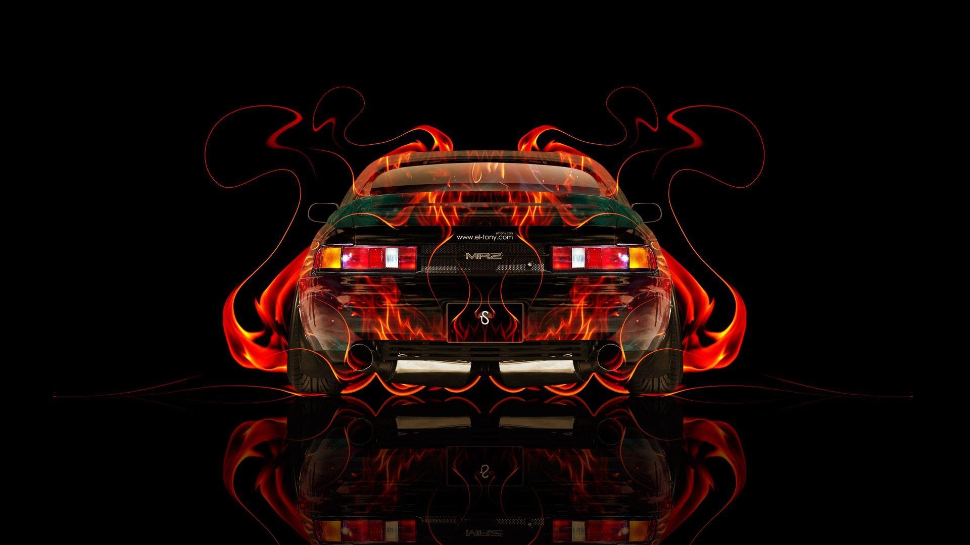1920x1080 Toyota MR2 JDM Back Fire Car 2014, Desktop