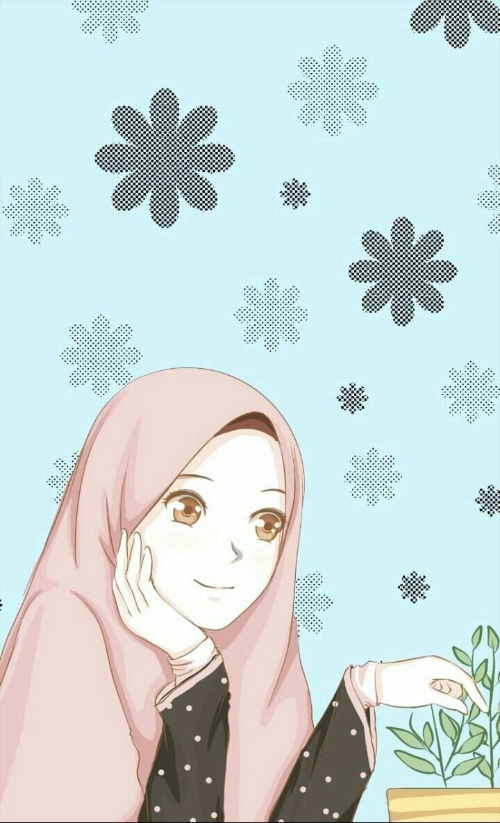 720x1190 hijab. Anime muslim, Islamic, Phone