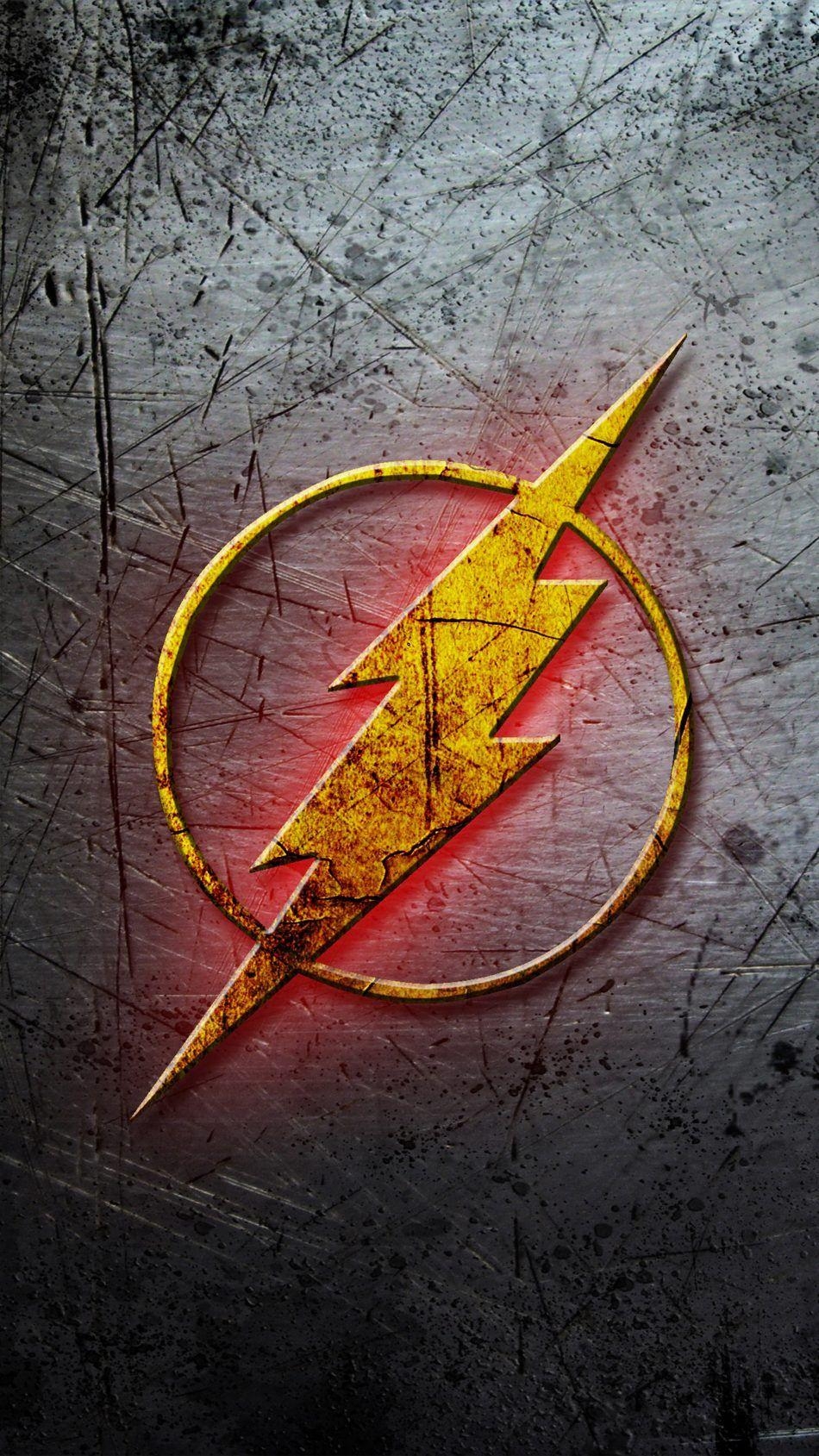 950x1690 Flash Logo DC Comics. Flash wallpaper, The flash, Logo, Phone