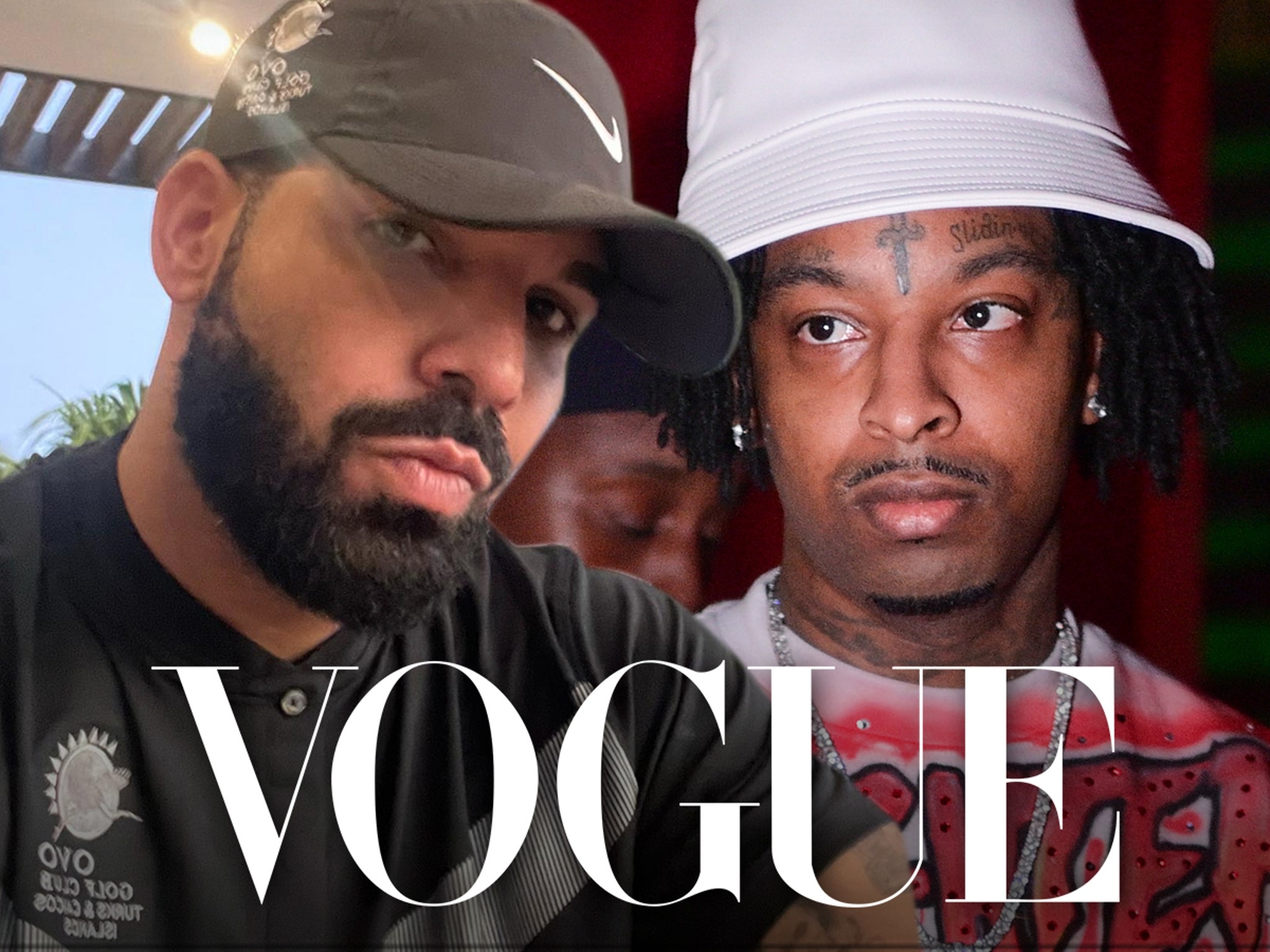 2050x1540 Drake, 21 Savage Lose Battle in Vogue Legal War, Judge Blocks Phony Cover, Desktop