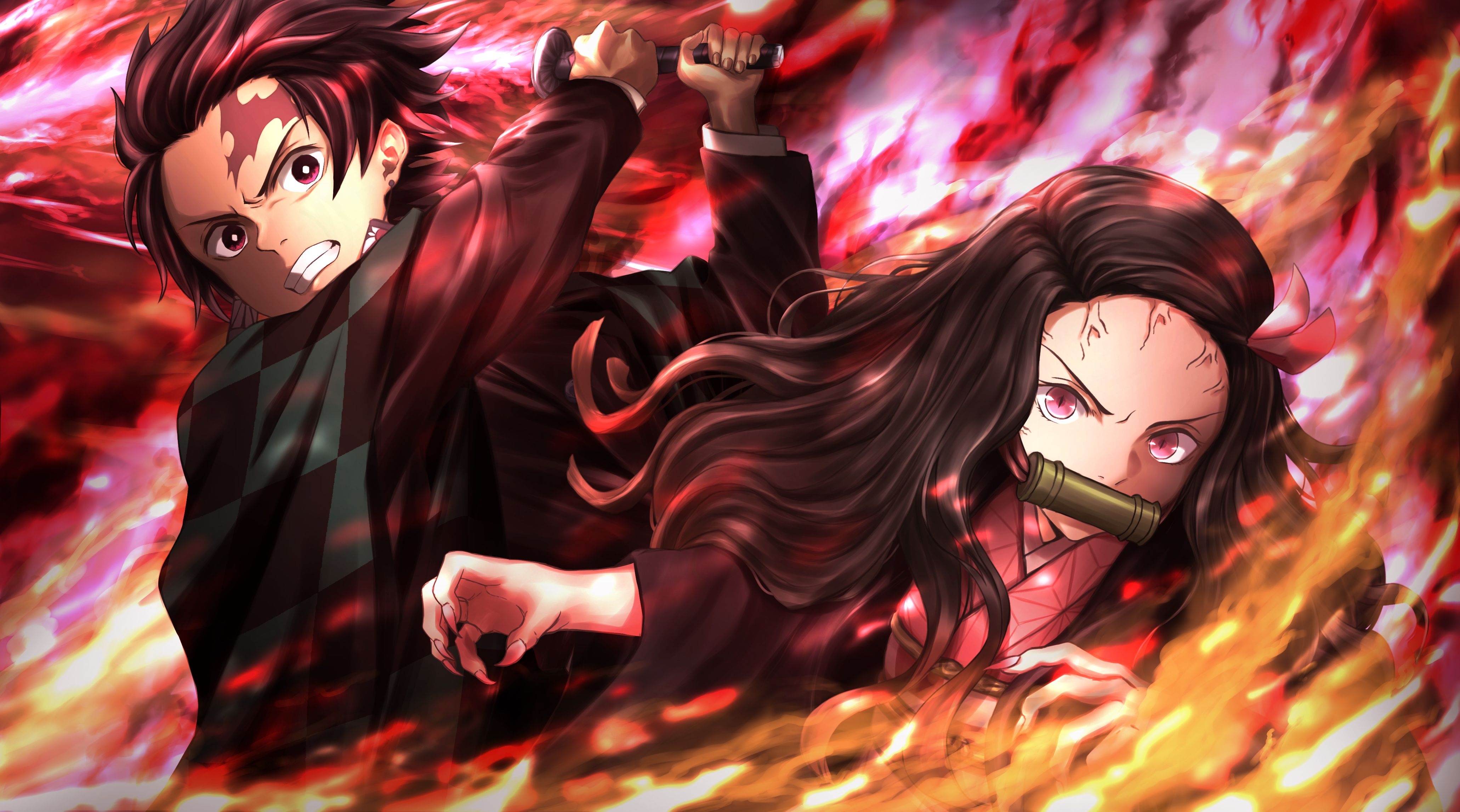 4130x2300 Demon Slayer: Kimetsu no Yaiba 4k Ultra HD Wallpaper. Background, Desktop