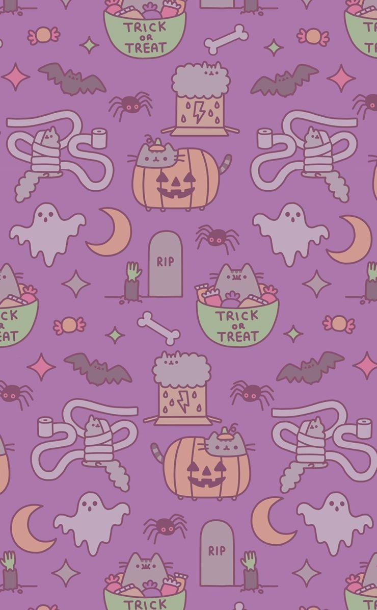 740x1200 Pusheen Halloween on weheartit. ALLH∆LL0WS£V, Phone