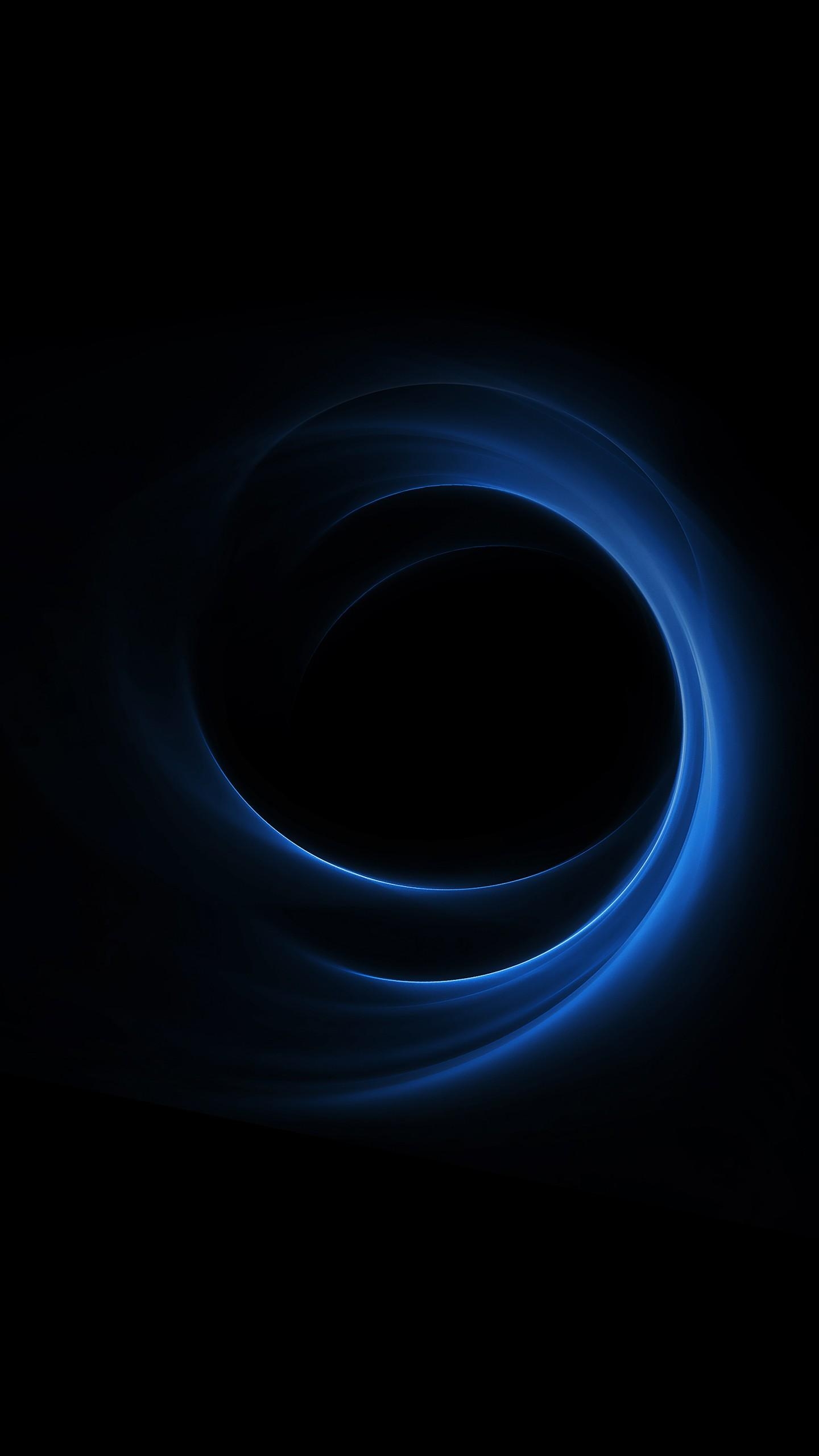 1440x2560 Blue Spiral Huawei Honor V8 Wallpaper, Phone