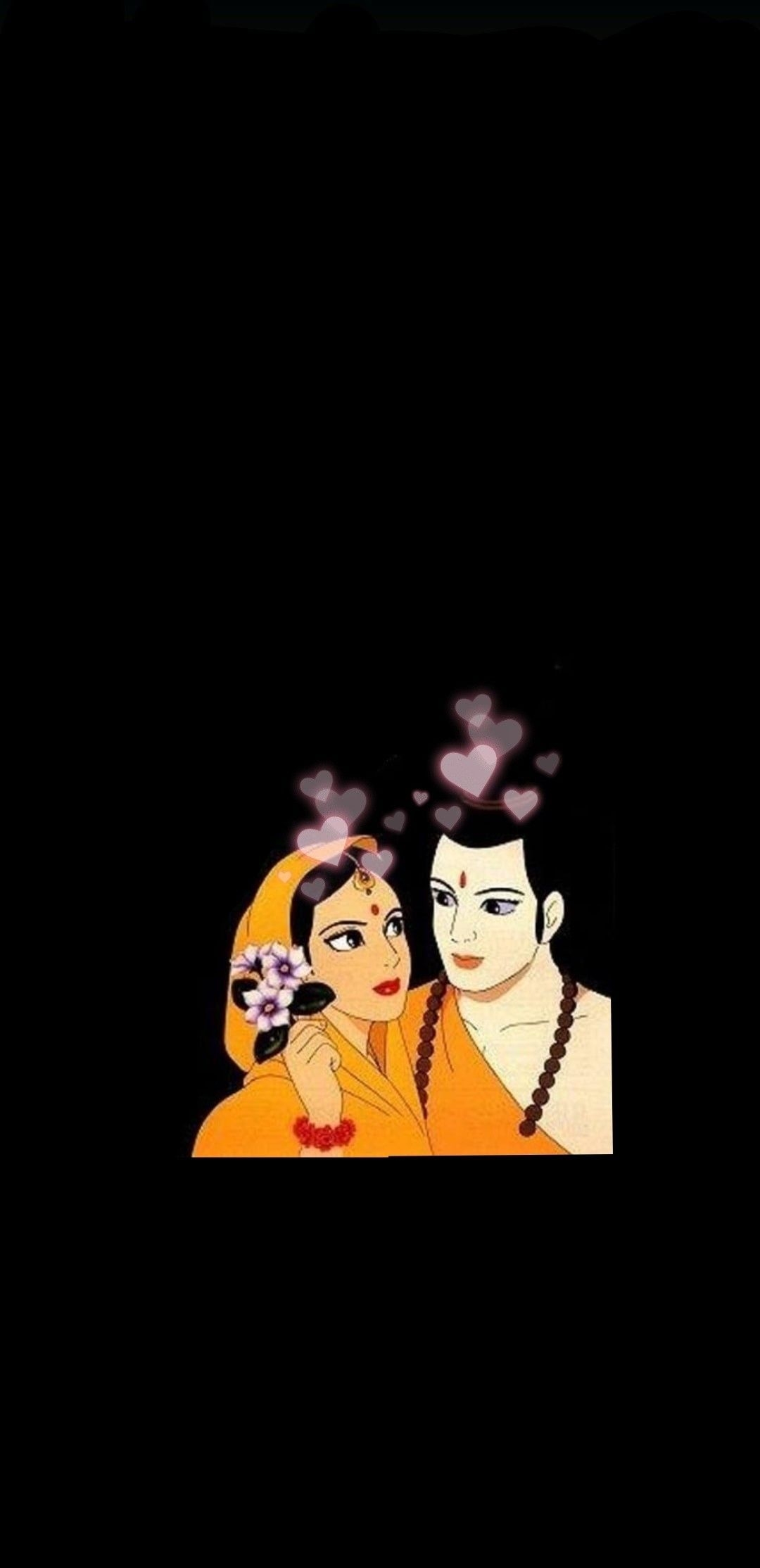 1080x2230 Raam sita animated art in 2020, Phone