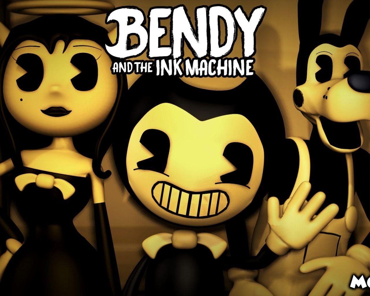 1280x1030 1920x1080px Bendy And The Ink Machine Wallpaper, Desktop