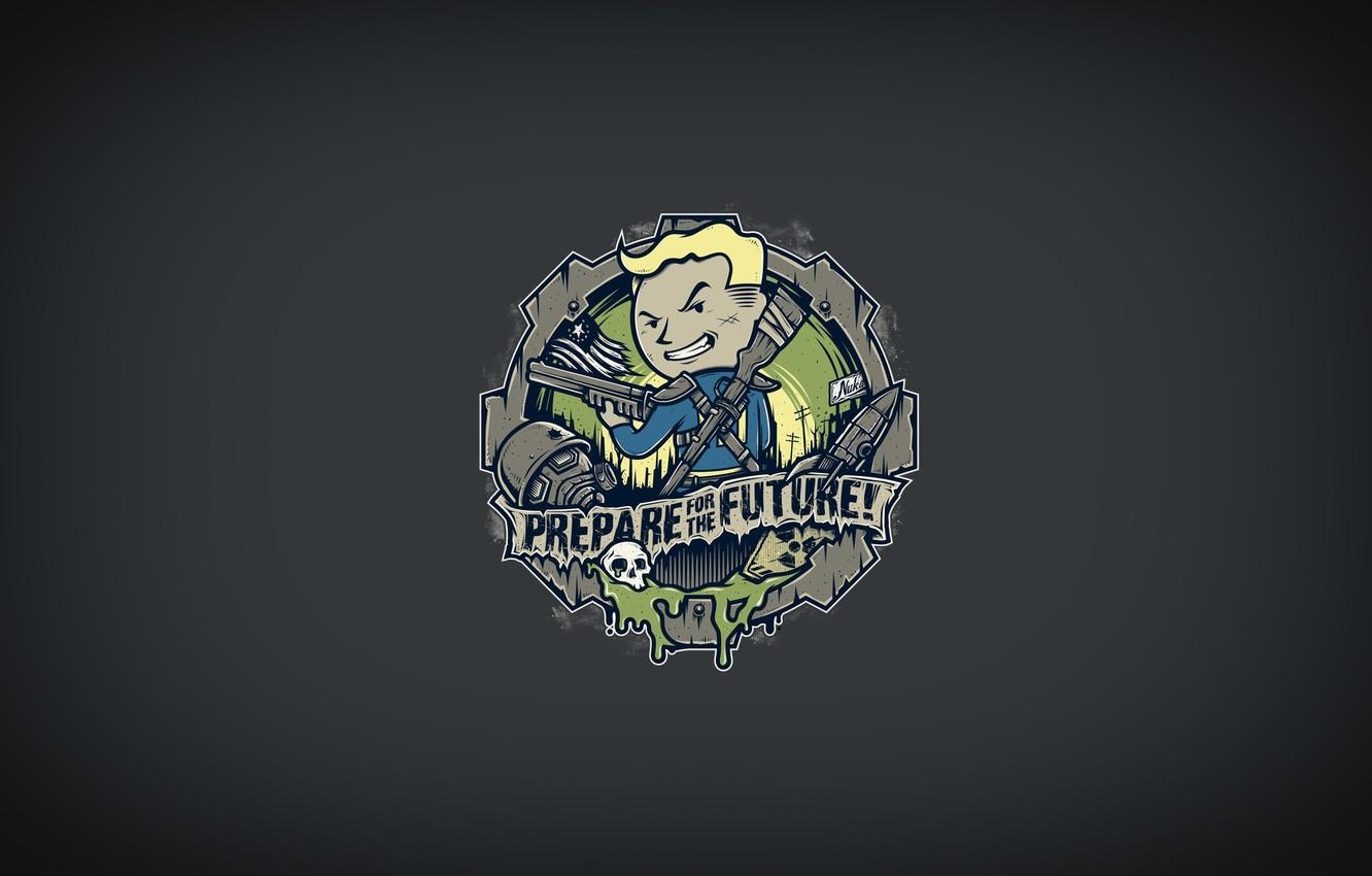 1340x850 Wallpaper Minimalism, Fallout, Bethesda Softworks, Bethesda, Desktop