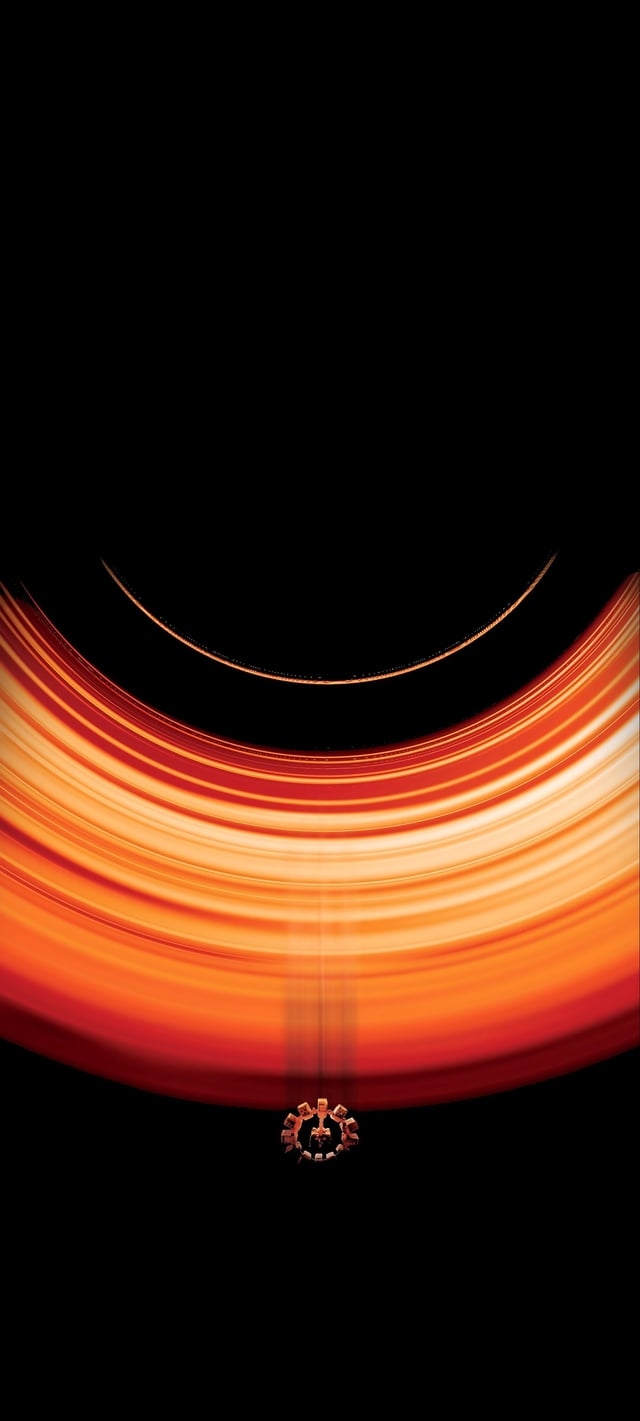 640x1430 Interstellar movie film poster, art, AMOLED optimized, phone wallpaper [1844x4096] [20:9], Phone