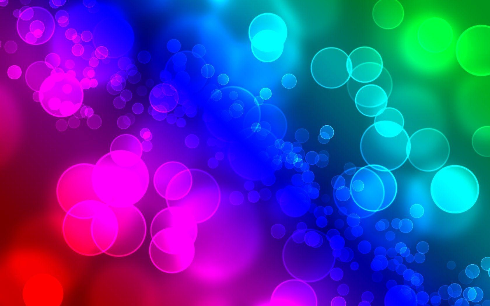 1680x1050 Download Multicolor Bokeh Wallpaper, Desktop