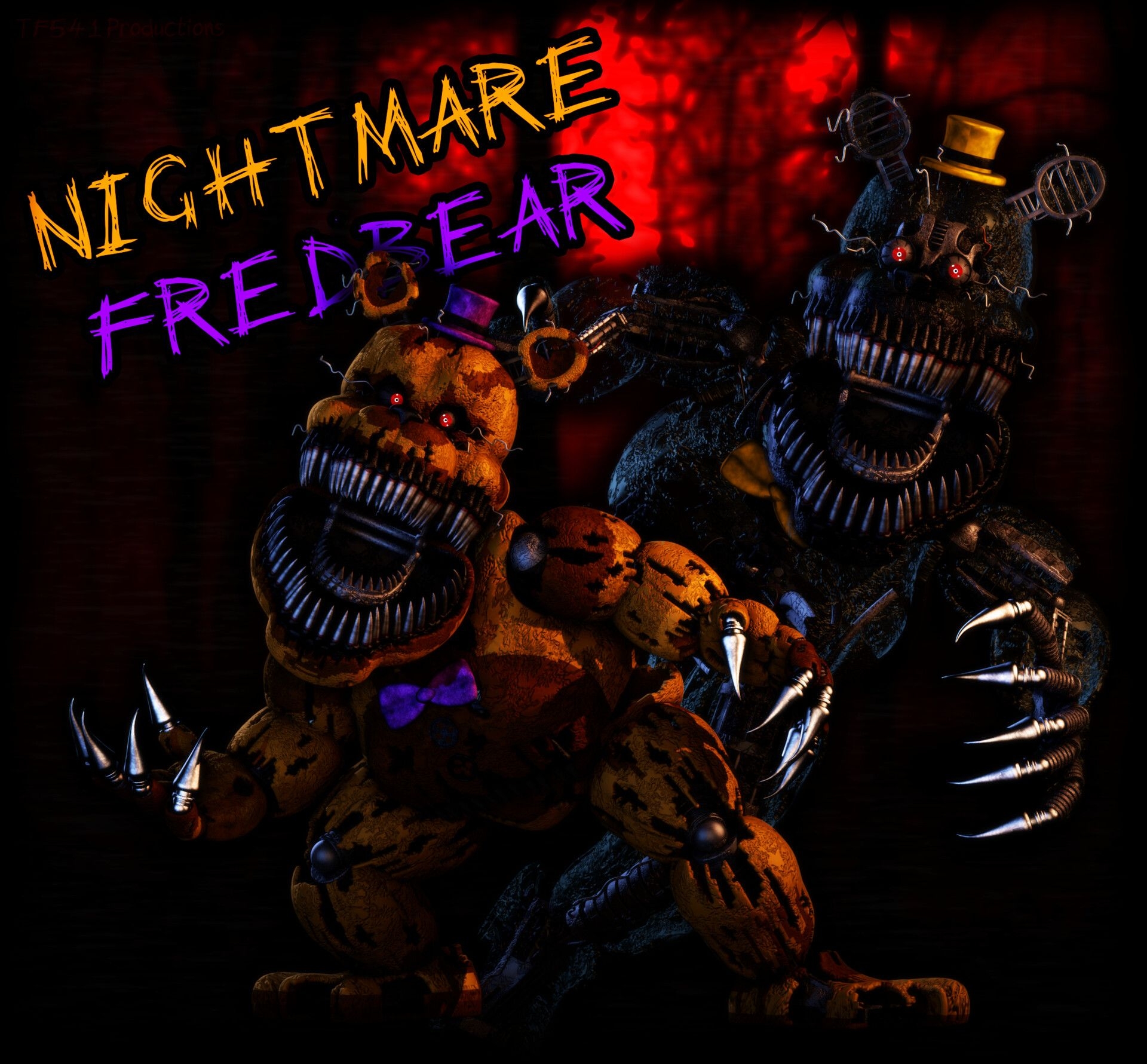 1920x1790 Five Nights at Freddy's 4 Model Pack, Nicholas Sayavong, Desktop