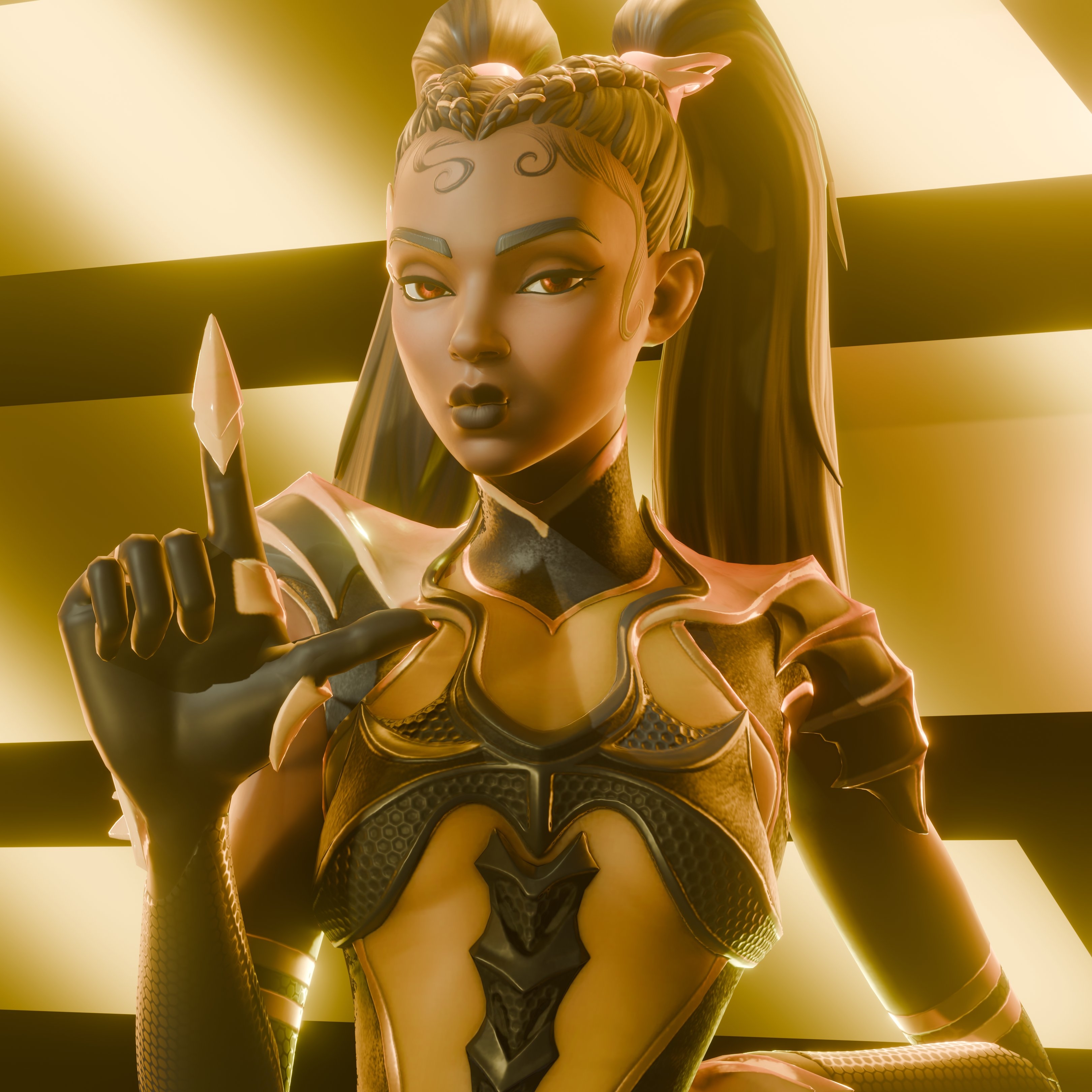 3240x3240 Honeydancer Fortnite wallpaper, Phone