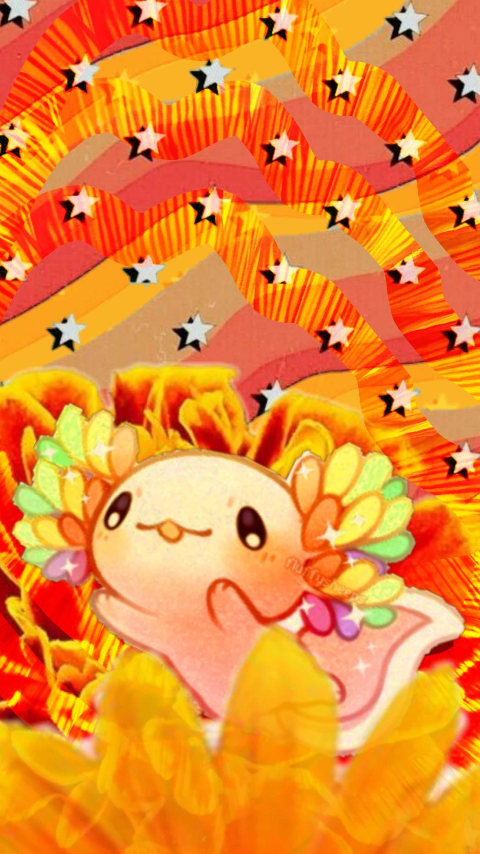 1630x2900 Kawaii Axolotl Wallpaper Free Kawaii Axolotl Background, Phone