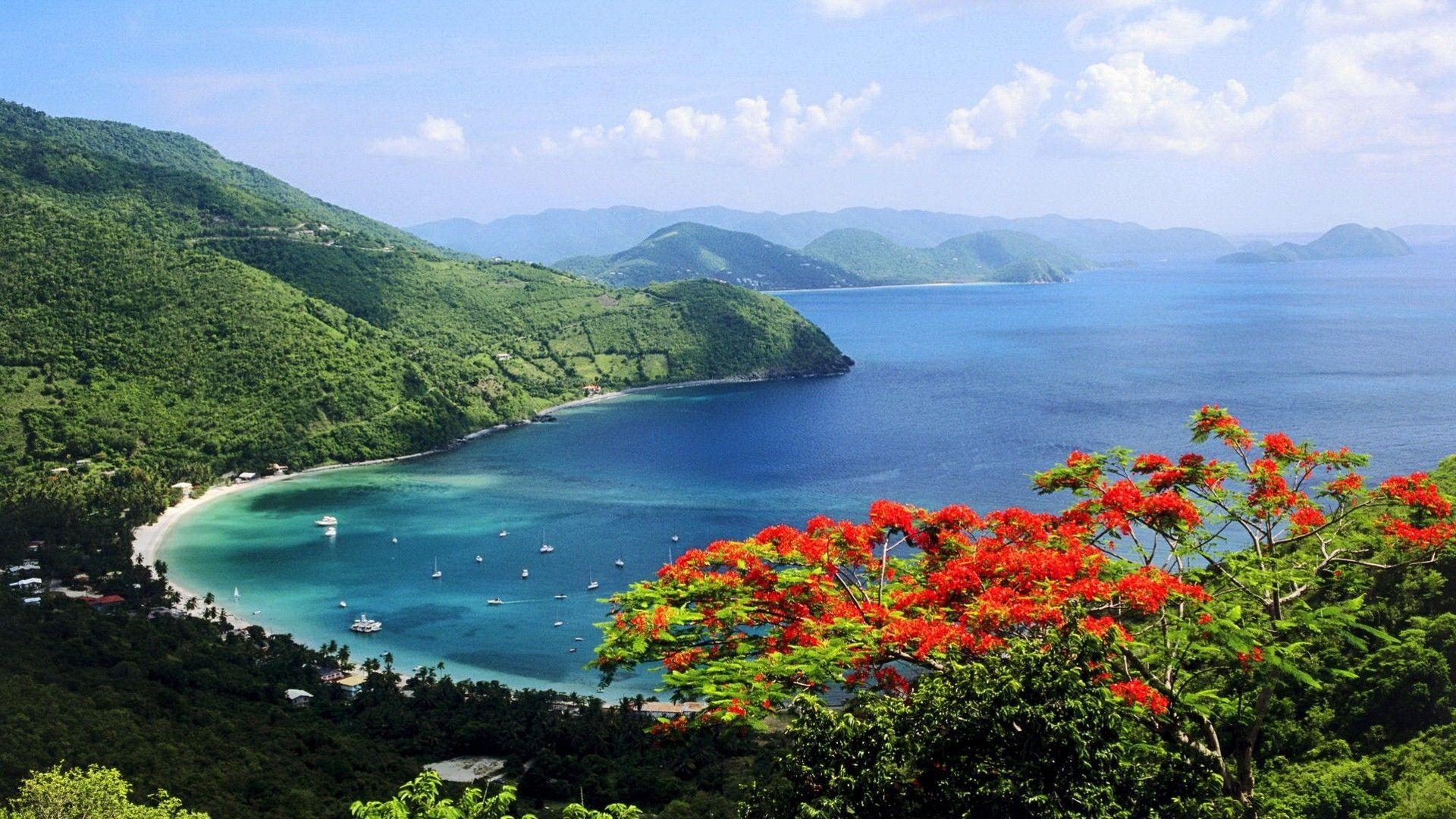 1920x1080 Tortola View, British Virgin Islands Wallpaper. Wallpaper Studio, Desktop