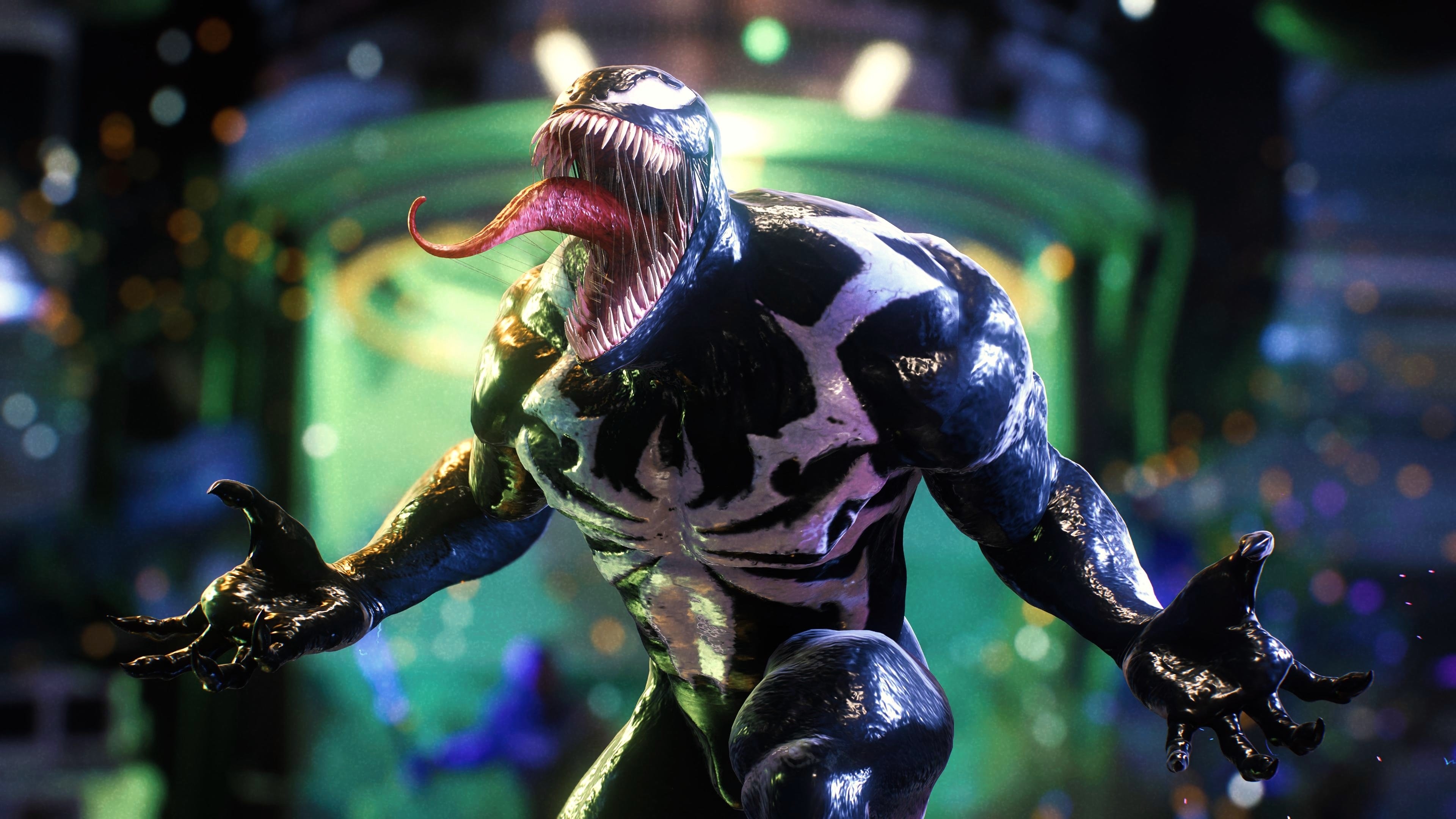 3840x2160 Venom Marvels Spider Man 2 Game, Desktop