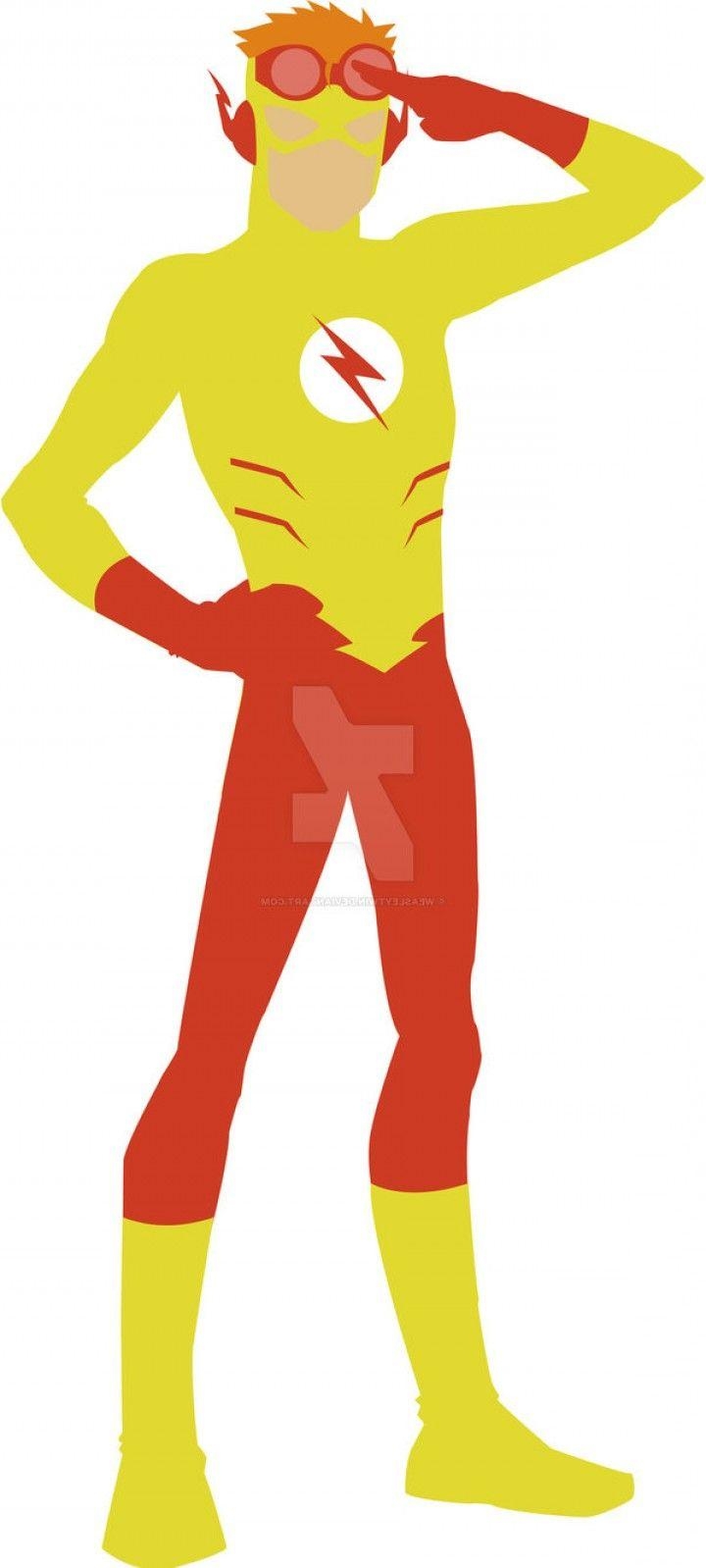 720x1600 Excellent Kid Flash Vector Picture, Phone