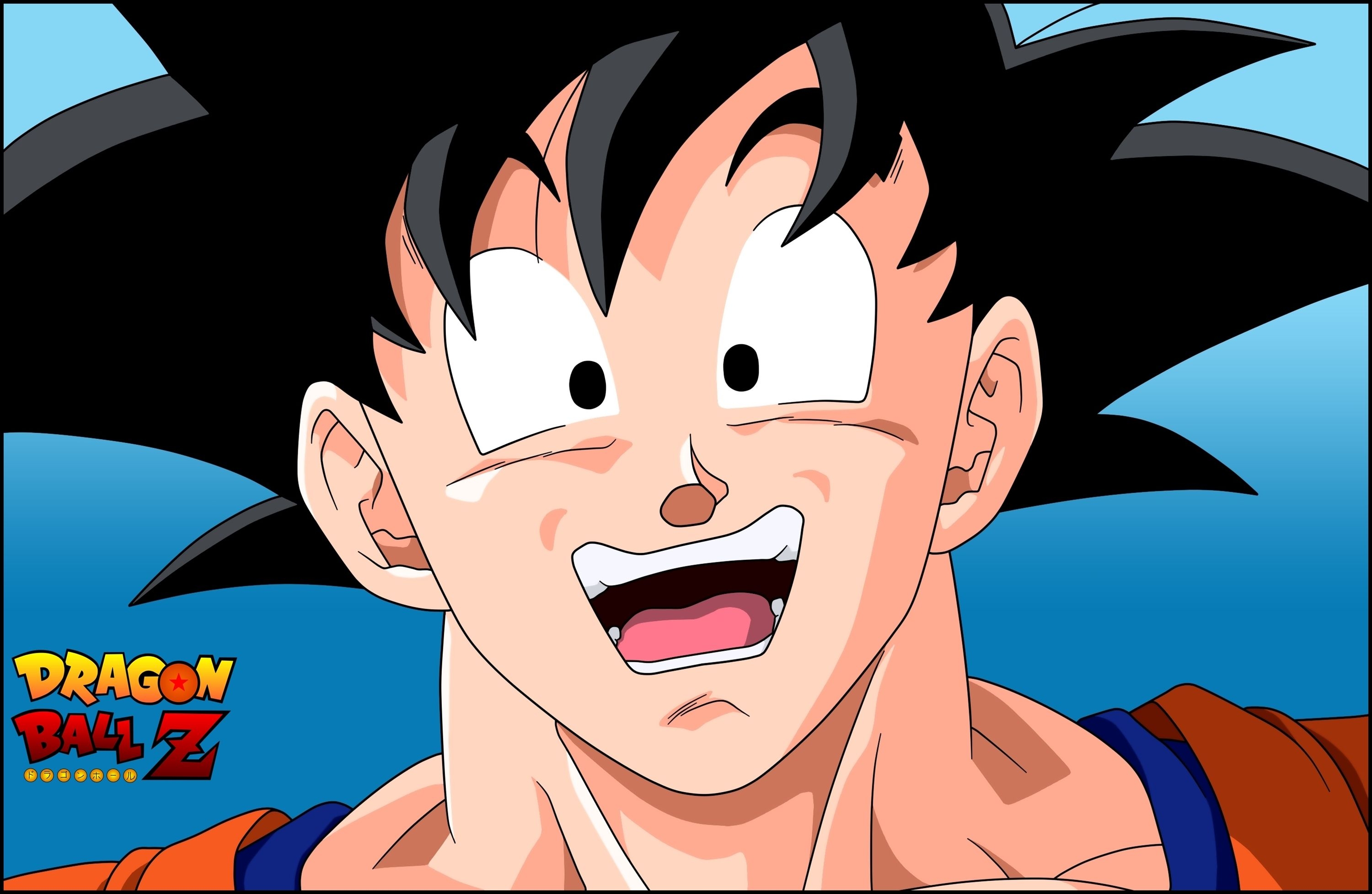 3000x1960 Goku Smile Wallpaper Free Goku Smile Background, Desktop