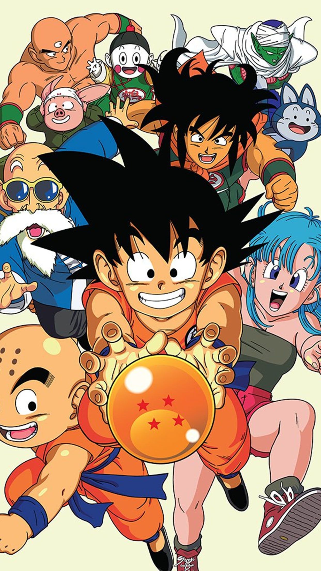 1250x2210 Dragon Ball iPhone Wallpaper, Phone