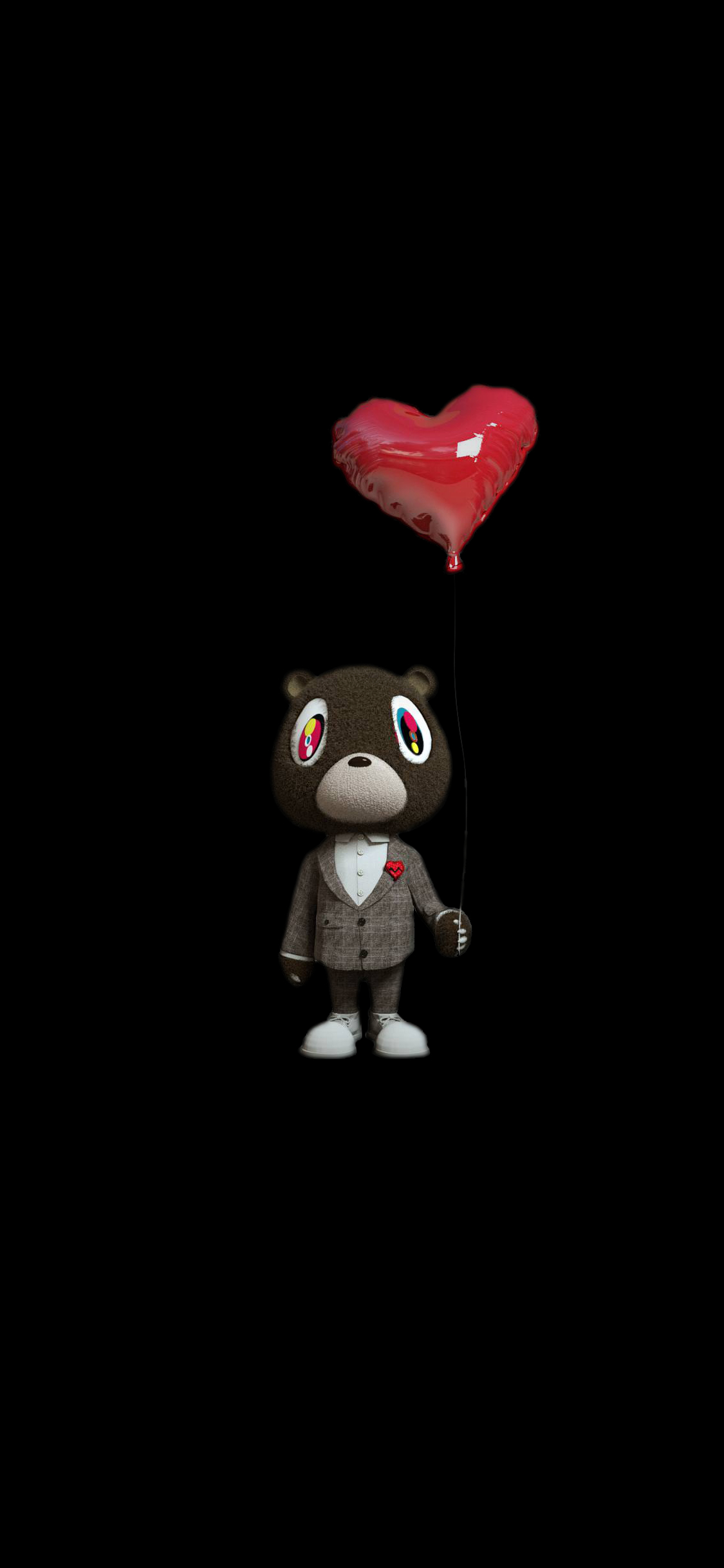 1130x2440 Kanye 808s Bear Wallpaper, Phone