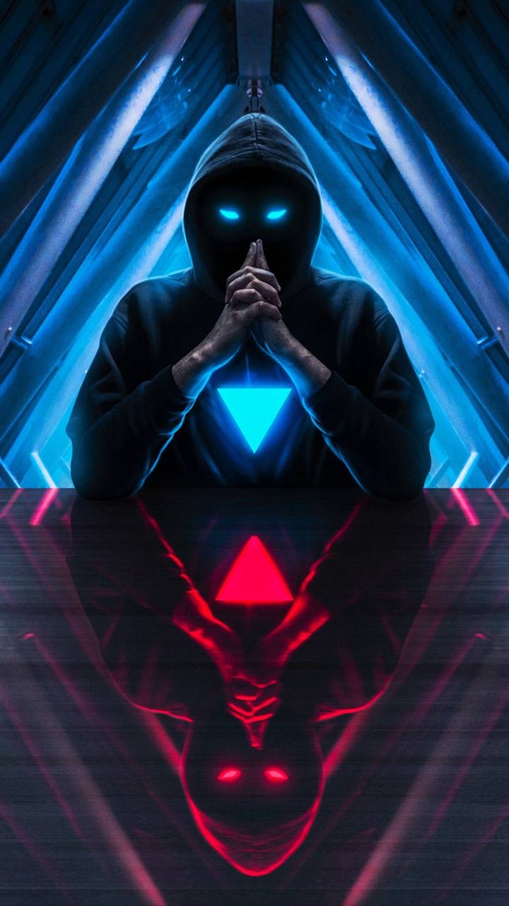 720x1280 Neon Man 4k wallpaper, Phone