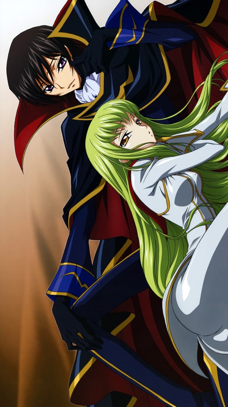 750x1340 Code Geass C.C. Lelouch Lamperouge, Phone