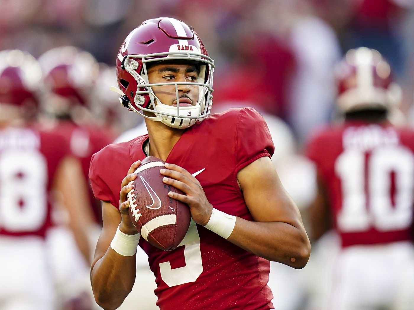 1400x1050 Bryce Young Heisman Trophy odds: Quarterback stats in win for Alabama vs. LSU, Desktop