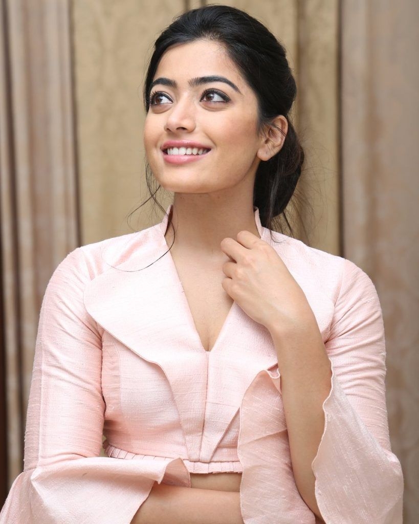 820x1030 Rashmika Mandanna Hot Photo HD Navel Saree Marriage Image, Phone