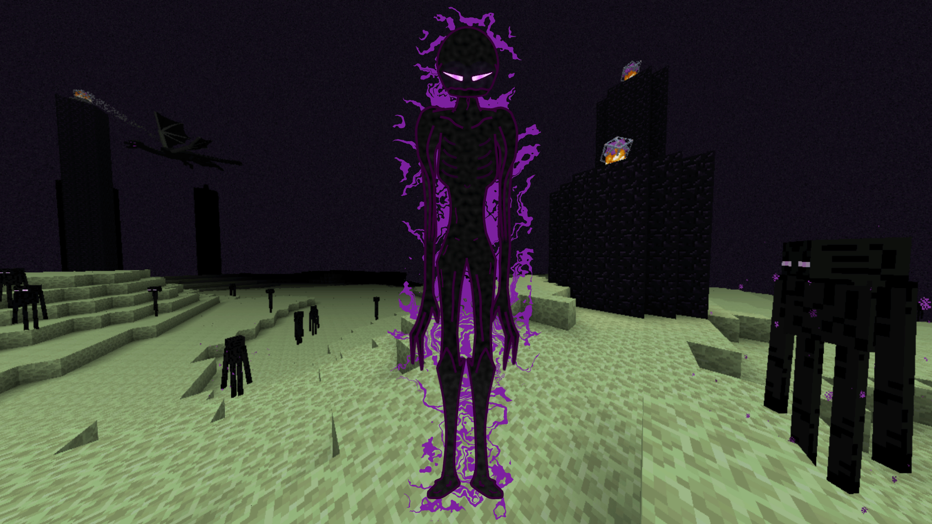 1920x1080 Minecraft Wallpaper  Enderman 31411, Desktop