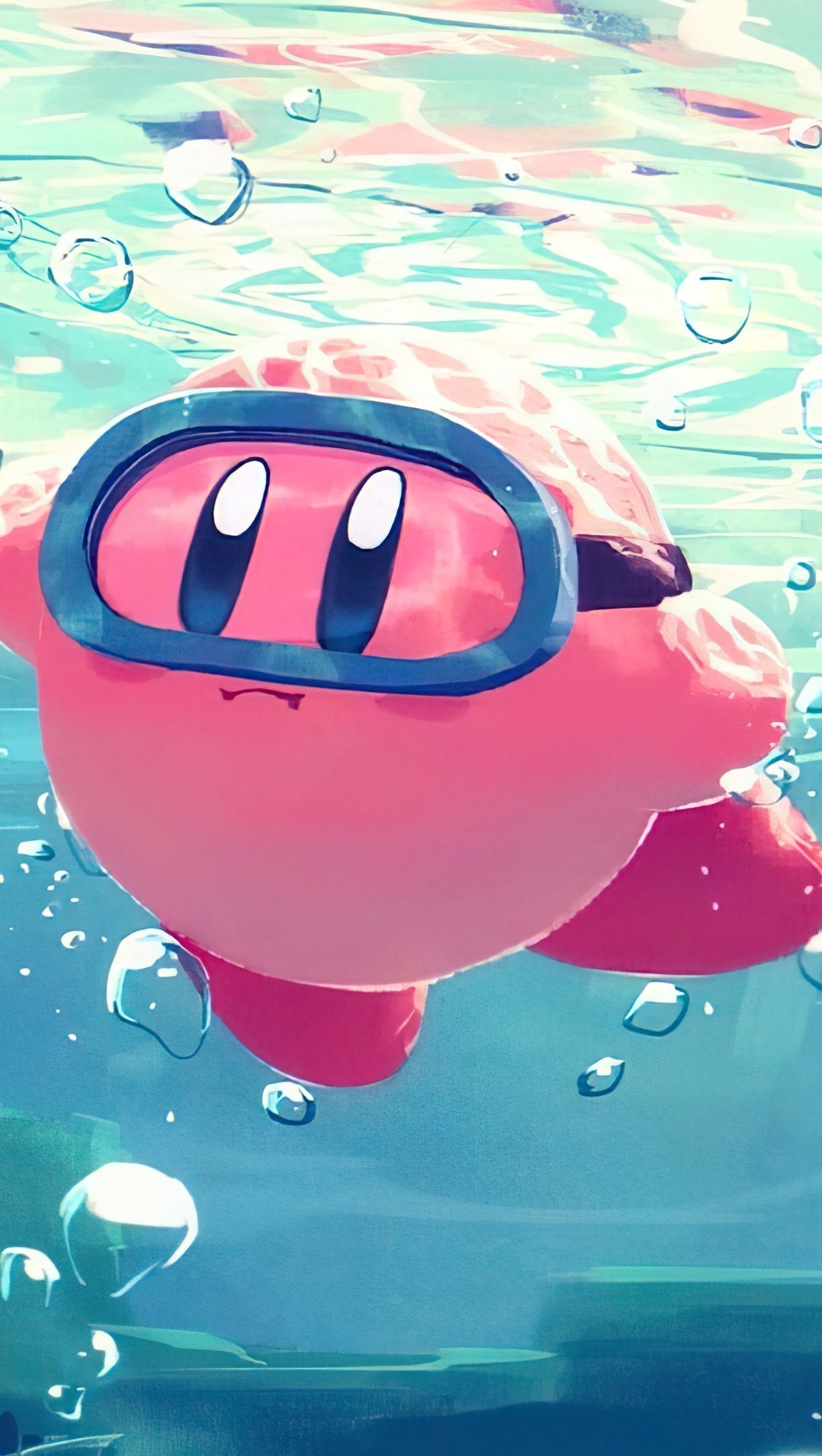 1220x2160 Kirby Fanart Wallpaper 4k Ultra HD, Phone