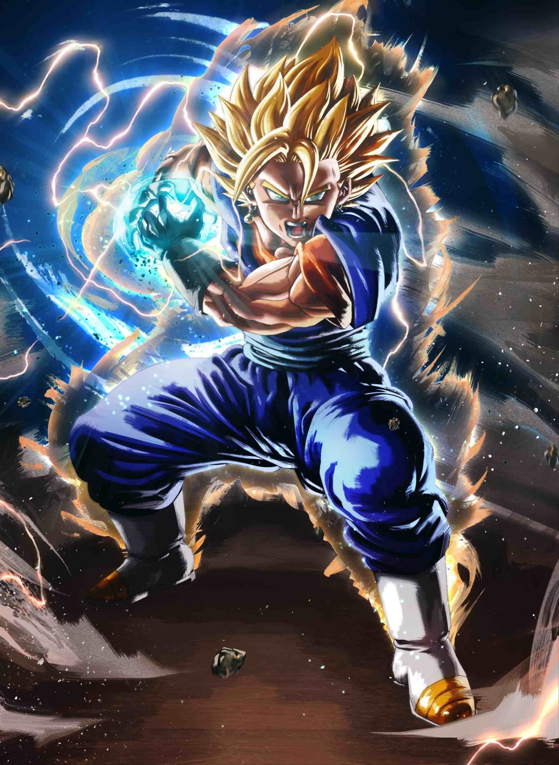 1900x2600 Dragon Ball Z Vegito Wallpaper, Phone