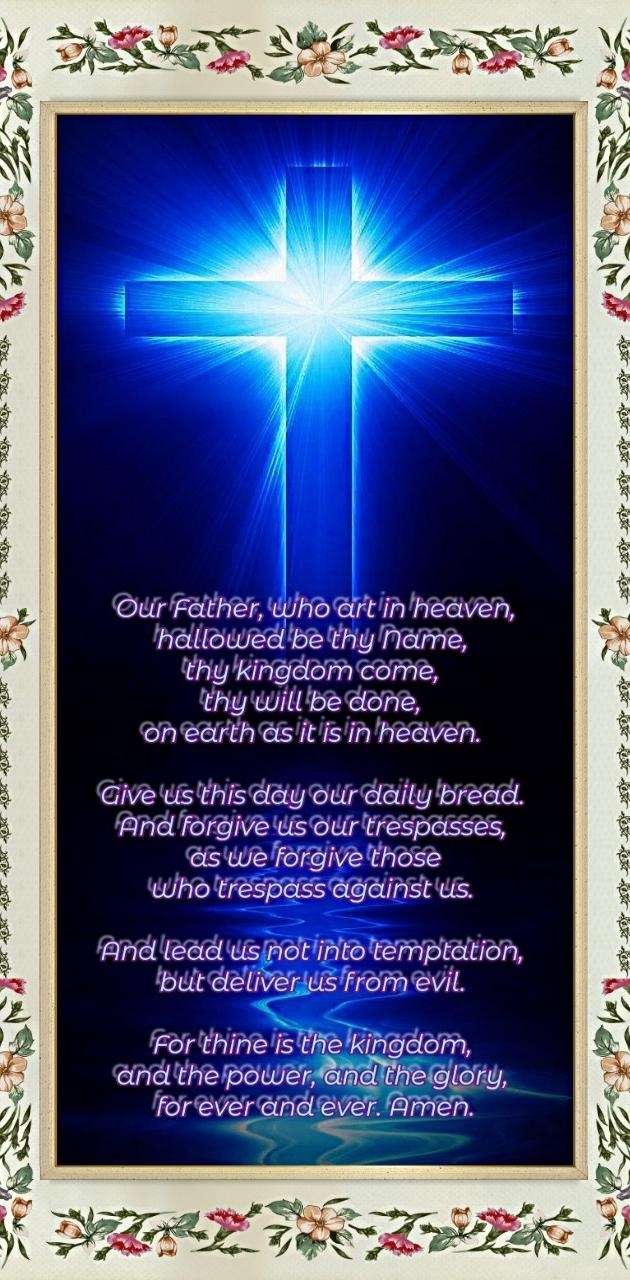 630x1280 The Lords Prayer wallpaper, Phone